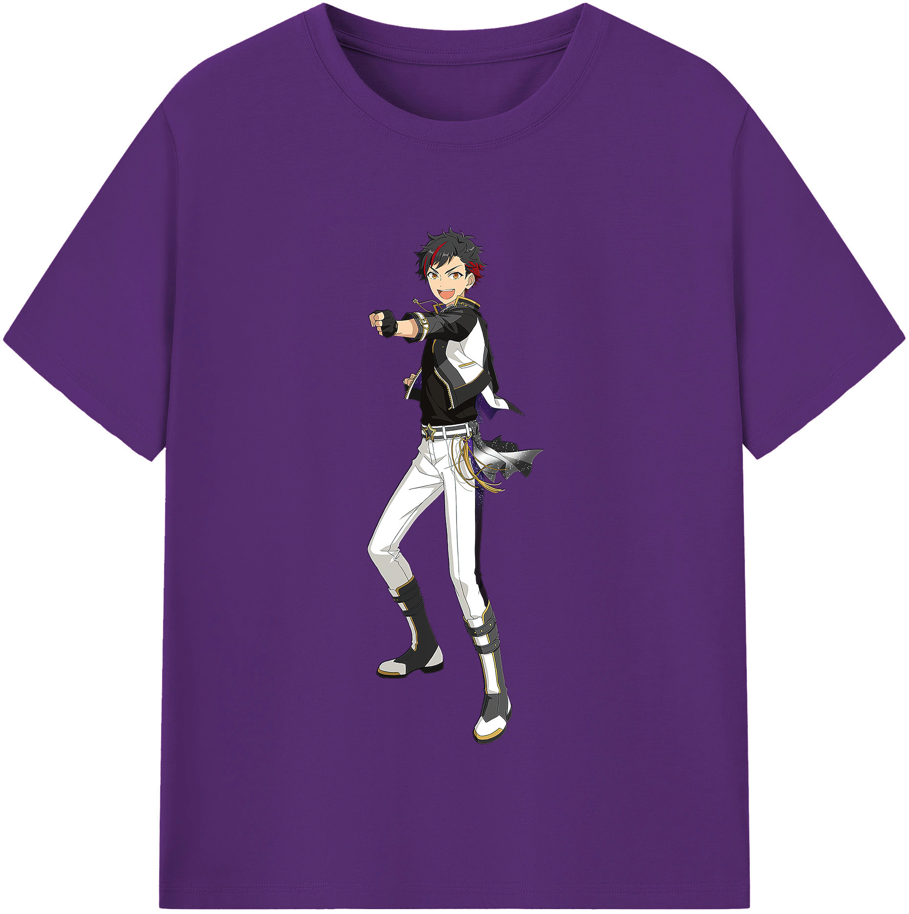 （画像用） あんさんぶるスターズ! Ensemble Stars 綿100％半袖Tシャツ（フロントプリント）