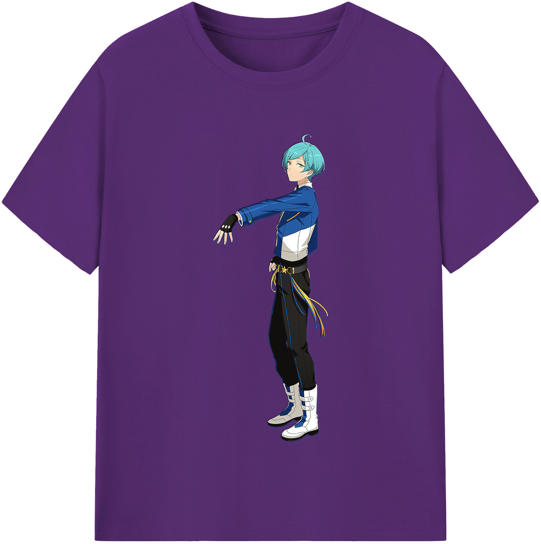 （画像用） あんさんぶるスターズ! Ensemble Stars 綿100％半袖Tシャツ（フロントプリント）