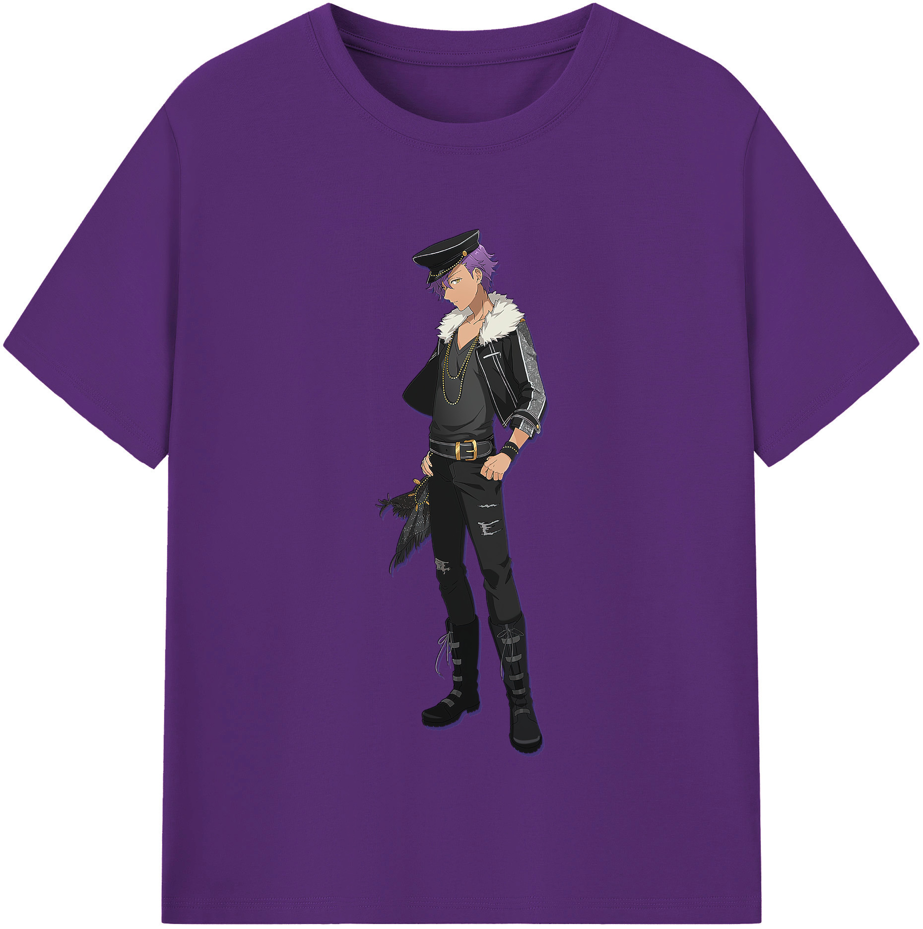 （画像用） あんさんぶるスターズ! Ensemble Stars 綿100％半袖Tシャツ（フロントプリント）