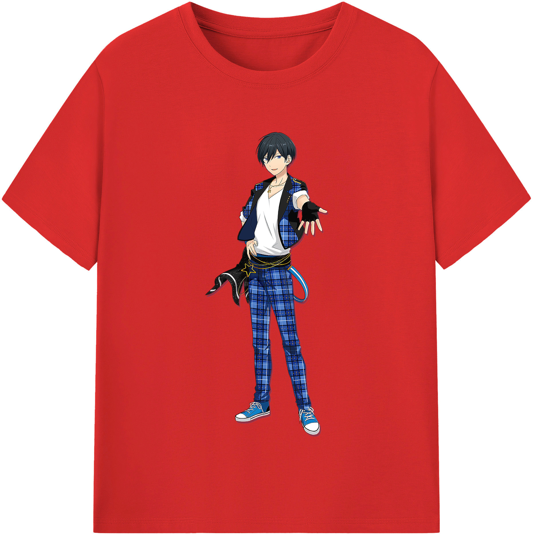（画像用） あんさんぶるスターズ! Ensemble Stars 綿100％半袖Tシャツ（フロントプリント）