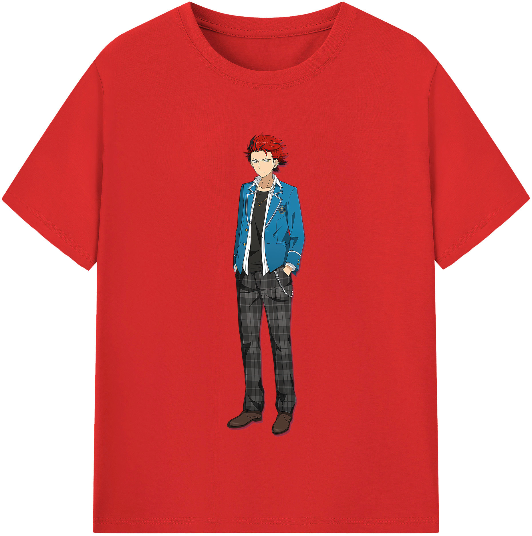 （画像用） あんさんぶるスターズ! Ensemble Stars 綿100％半袖Tシャツ（フロントプリント）