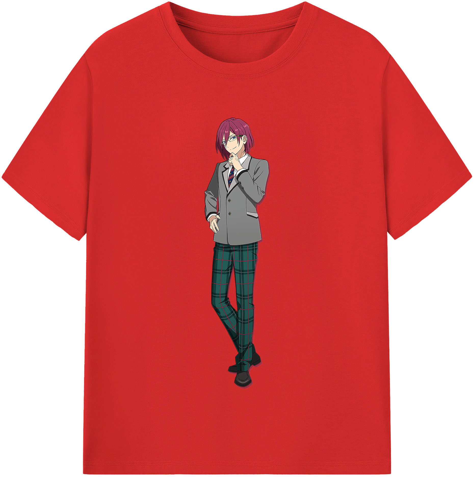 （画像用） あんさんぶるスターズ! Ensemble Stars 綿100％半袖Tシャツ（フロントプリント）