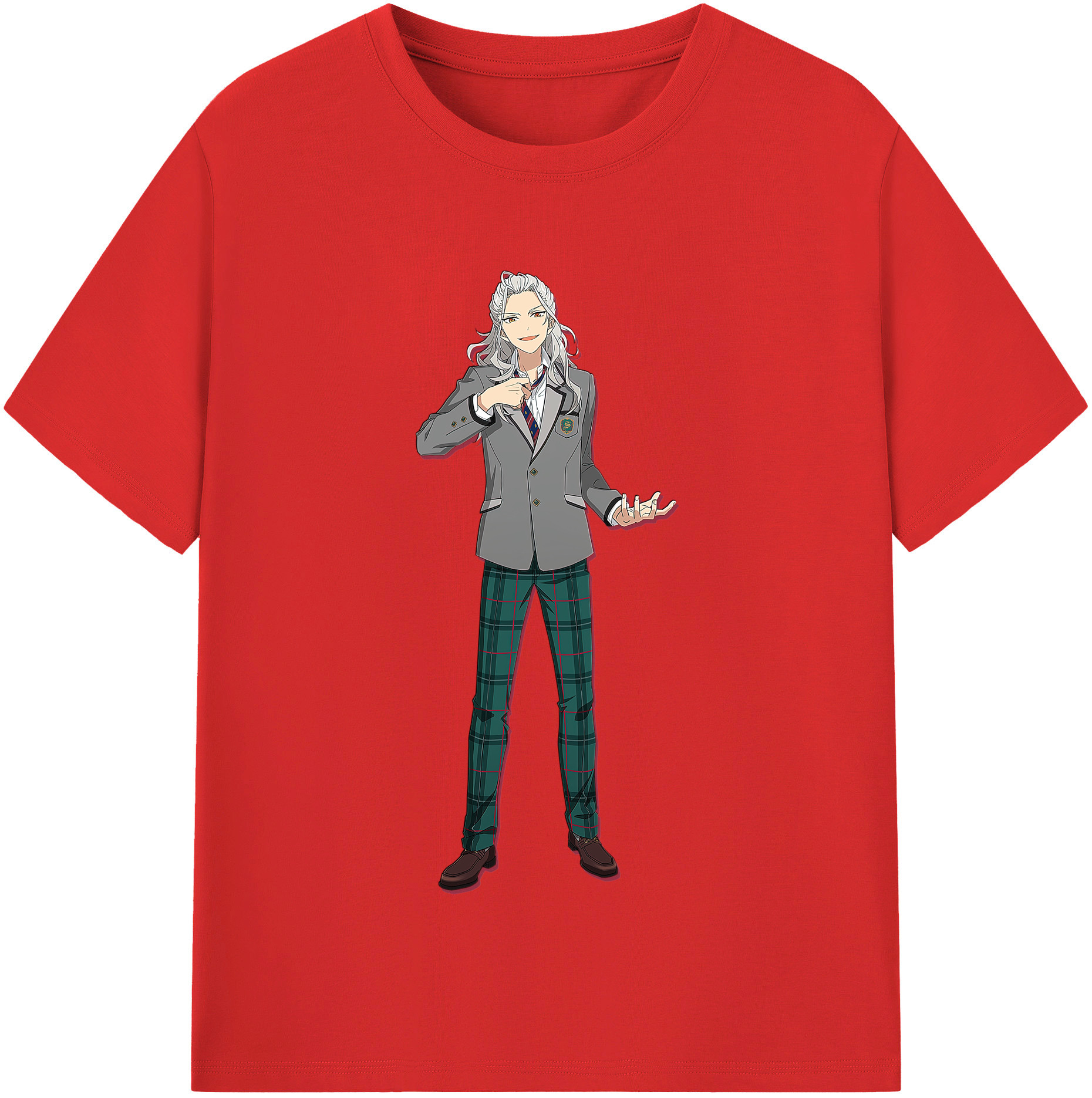 （画像用） あんさんぶるスターズ! Ensemble Stars 綿100％半袖Tシャツ（フロントプリント）