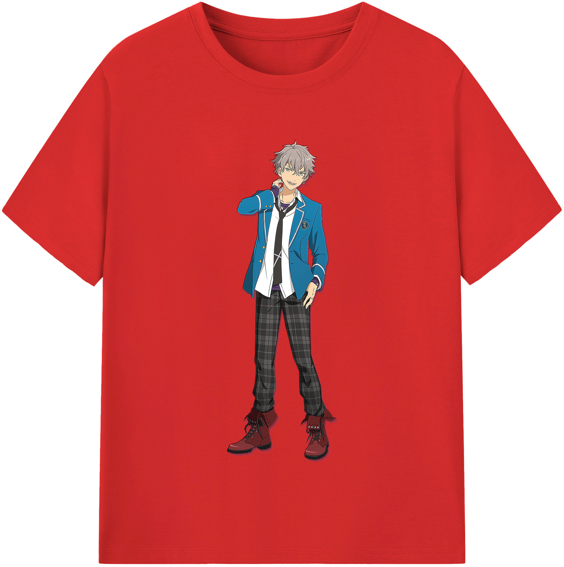 （画像用） あんさんぶるスターズ! Ensemble Stars 綿100％半袖Tシャツ（フロントプリント）