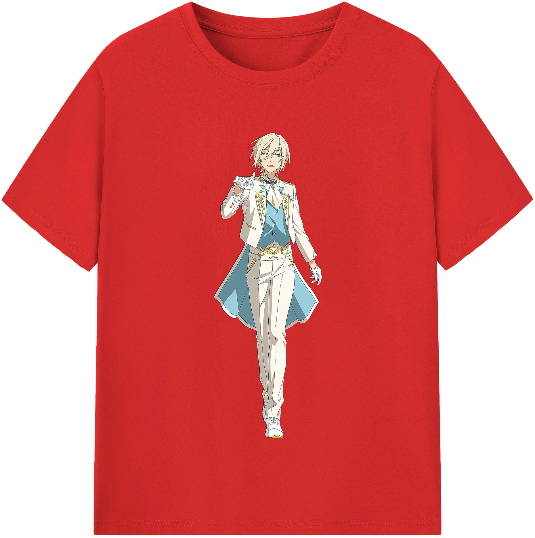 （画像用） あんさんぶるスターズ! Ensemble Stars 綿100％半袖Tシャツ（フロントプリント）