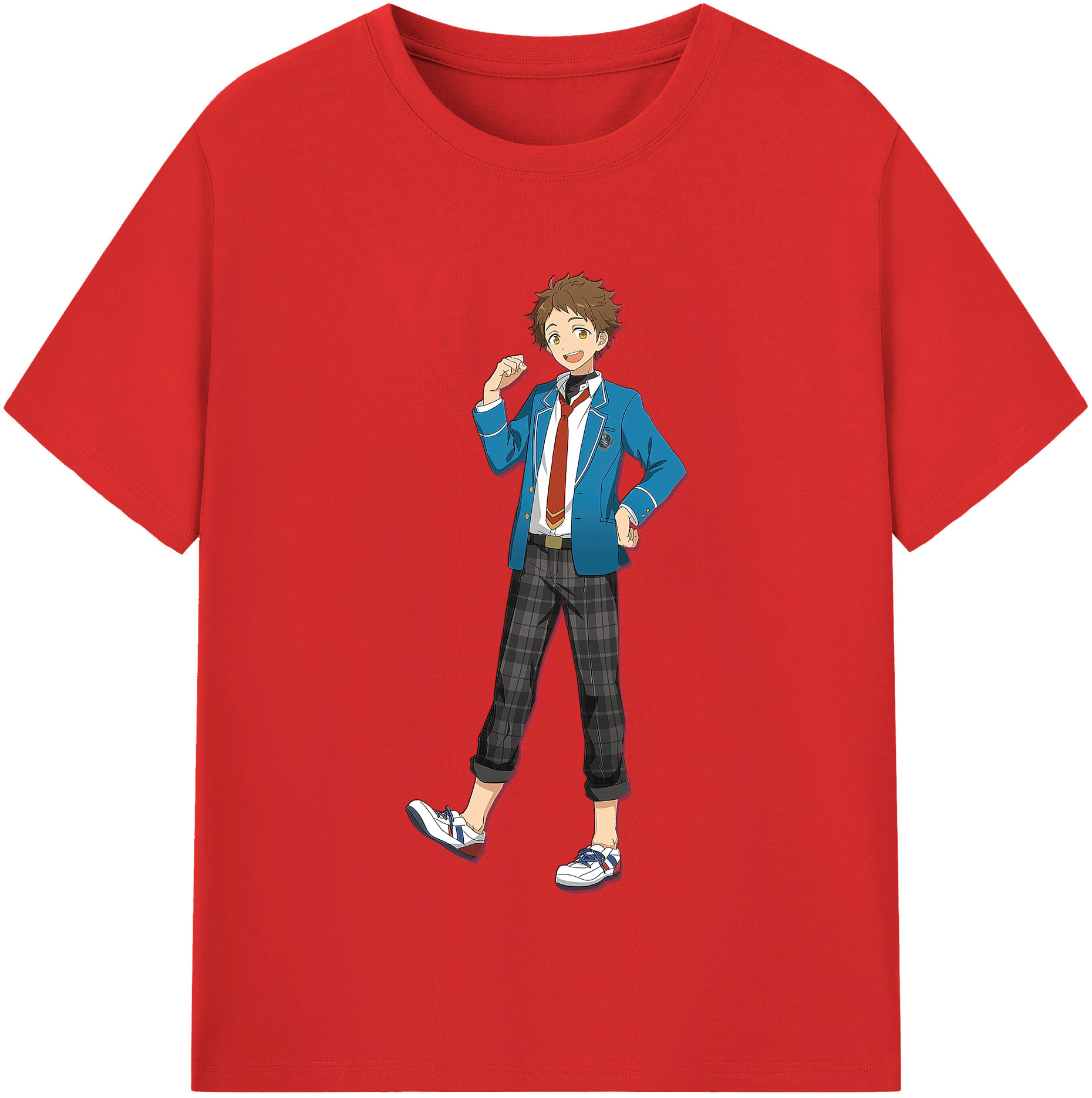 （画像用） あんさんぶるスターズ! Ensemble Stars 綿100％半袖Tシャツ（フロントプリント）
