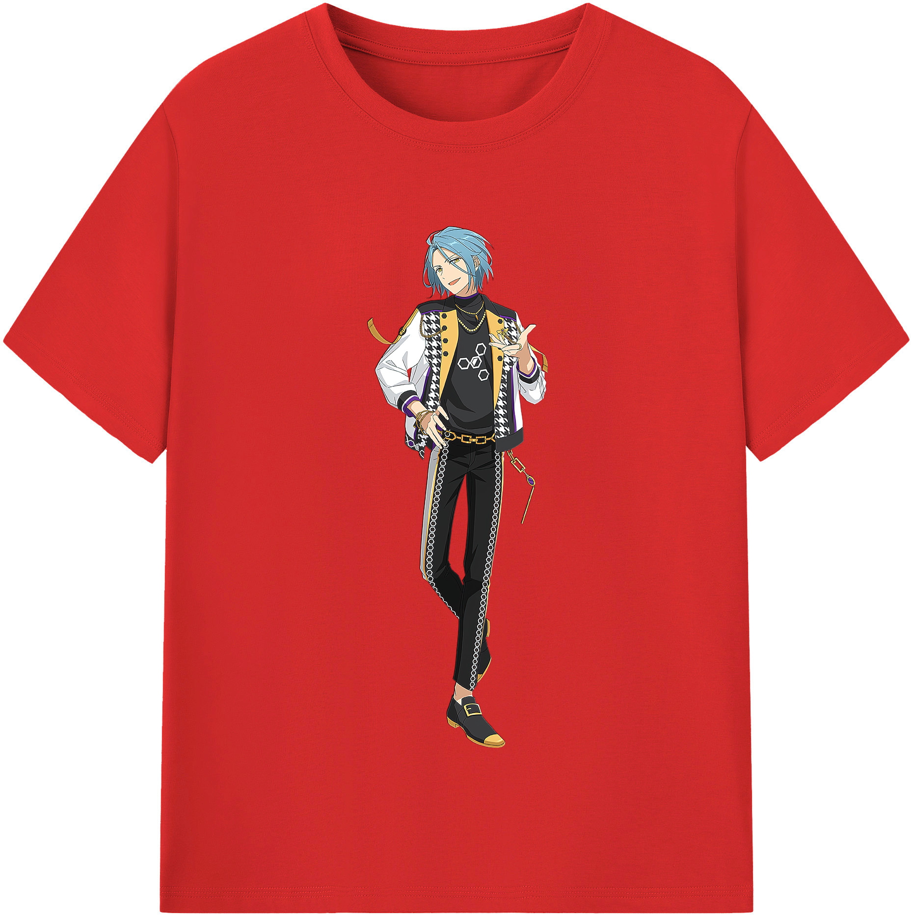 （画像用） あんさんぶるスターズ! Ensemble Stars 綿100％半袖Tシャツ（フロントプリント）