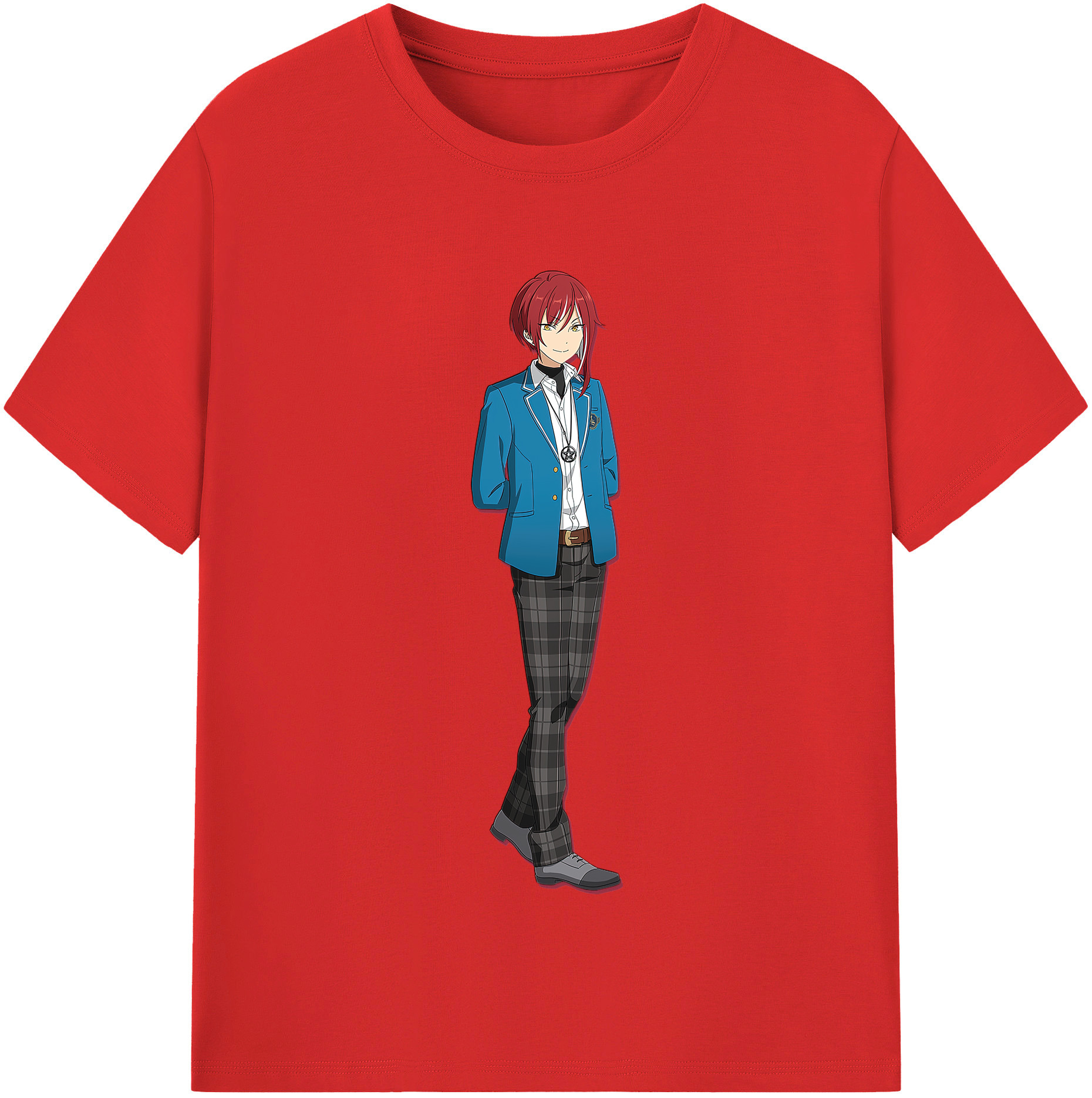 （画像用） あんさんぶるスターズ! Ensemble Stars 綿100％半袖Tシャツ（フロントプリント）