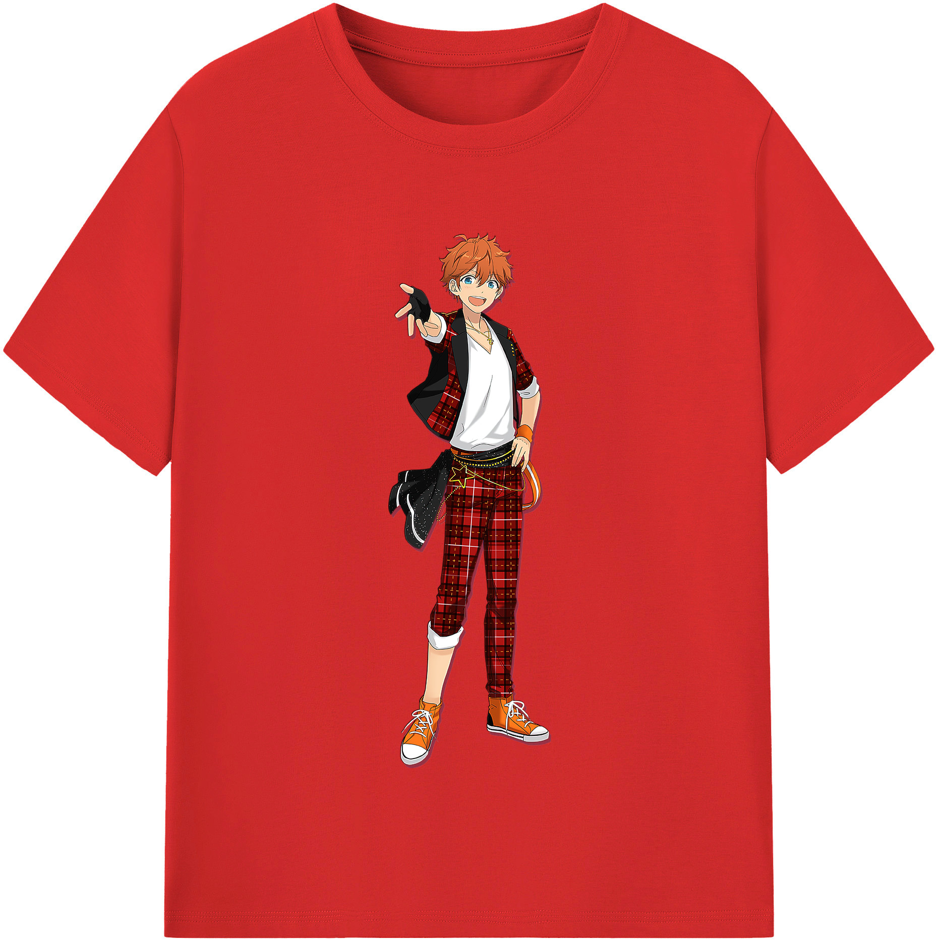 （画像用） あんさんぶるスターズ! Ensemble Stars 綿100％半袖Tシャツ（フロントプリント）