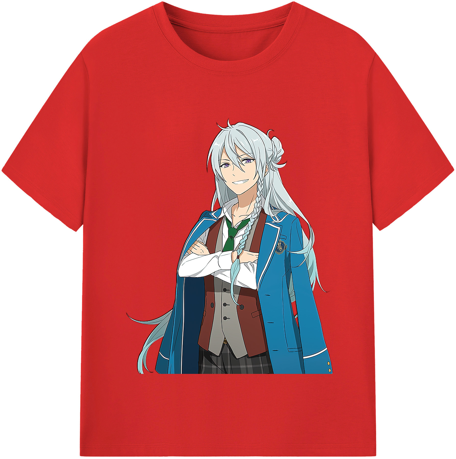 （画像用） あんさんぶるスターズ! Ensemble Stars 綿100％半袖Tシャツ（フロントプリント）