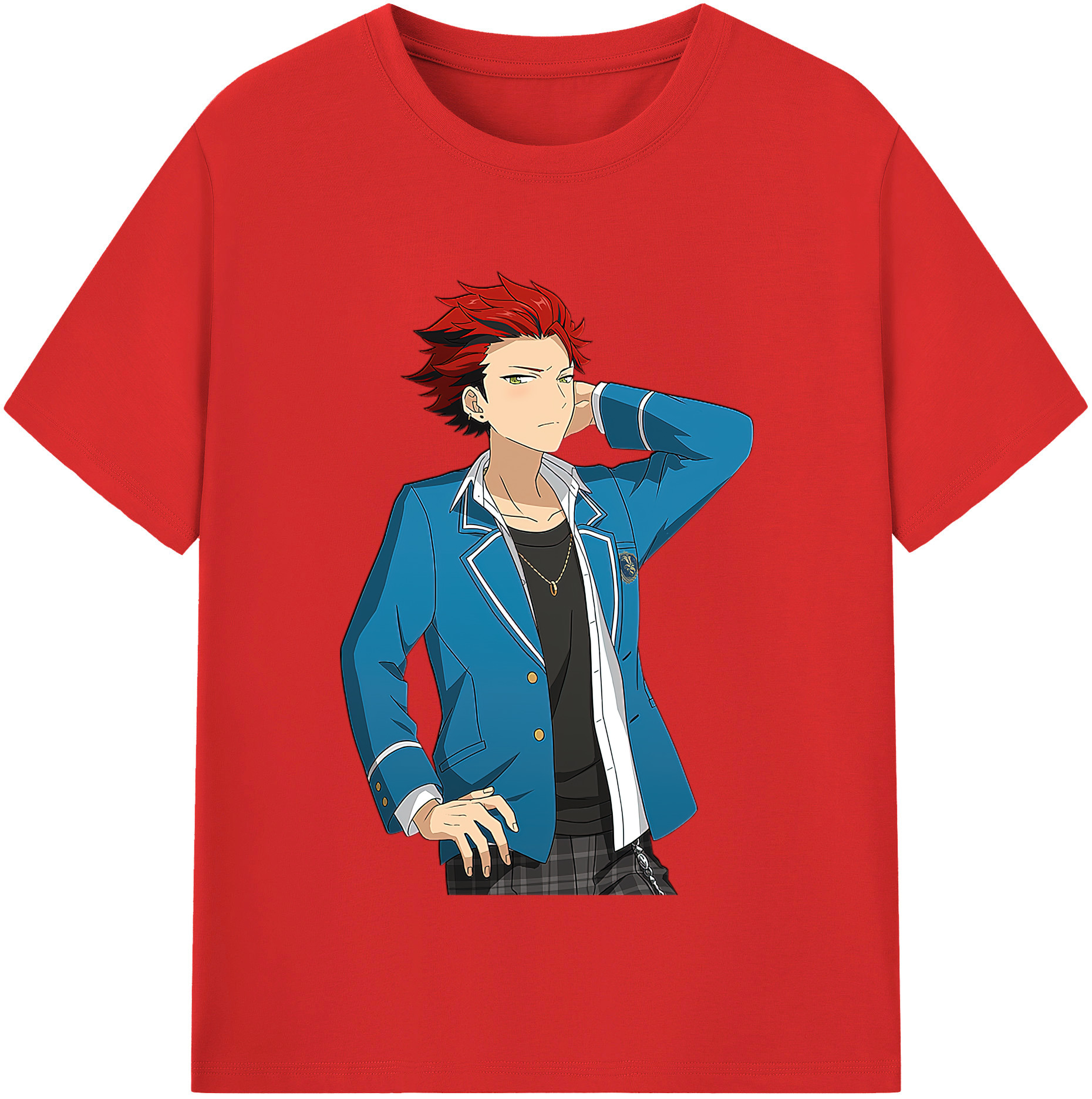 （画像用） あんさんぶるスターズ! Ensemble Stars 綿100％半袖Tシャツ（フロントプリント）