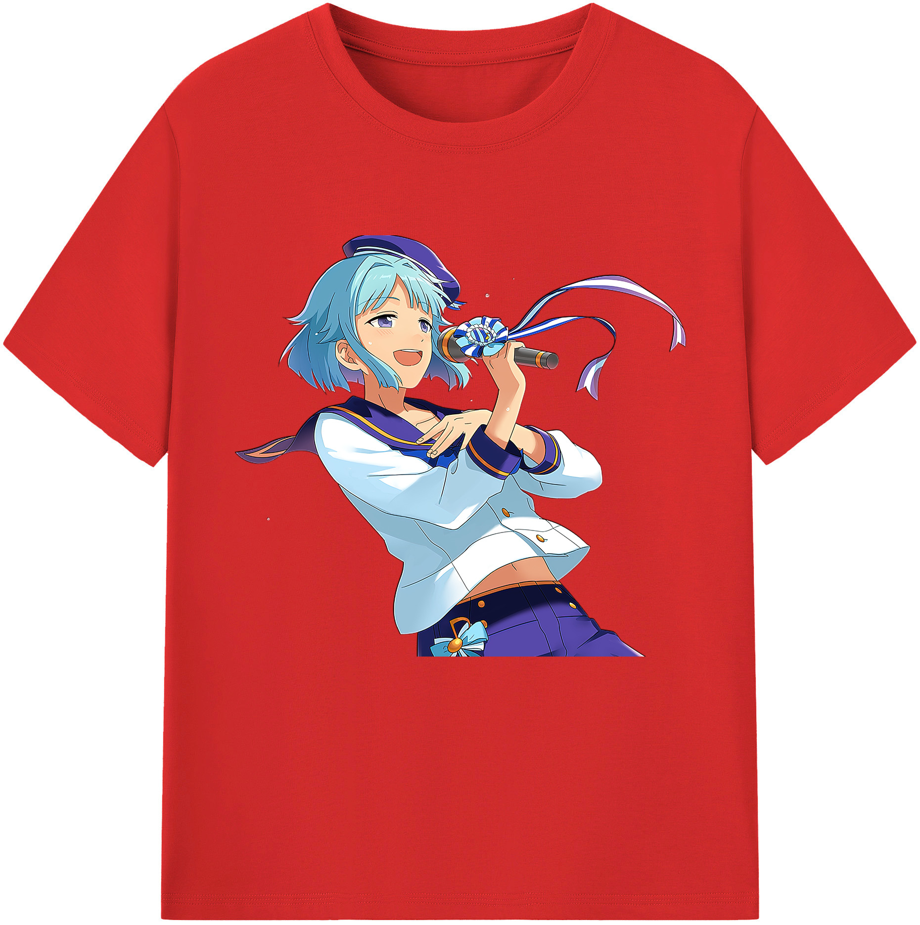 （画像用） あんさんぶるスターズ! Ensemble Stars 綿100％半袖Tシャツ（フロントプリント）