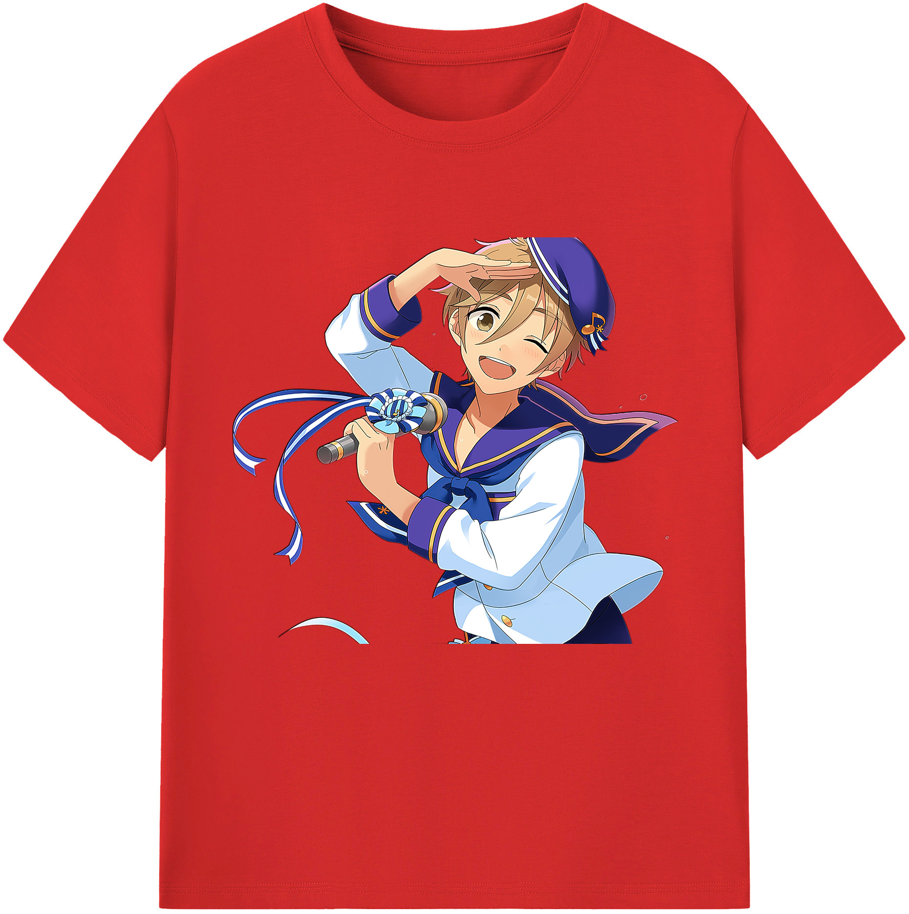 （画像用） あんさんぶるスターズ! Ensemble Stars 綿100％半袖Tシャツ（フロントプリント）