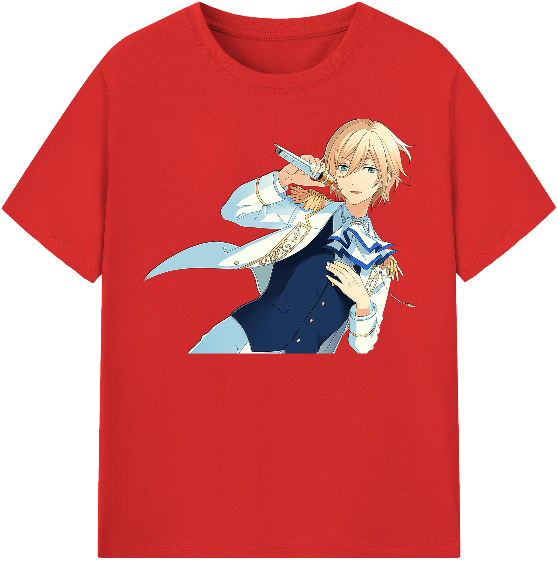 （画像用） あんさんぶるスターズ! Ensemble Stars 綿100％半袖Tシャツ（フロントプリント）
