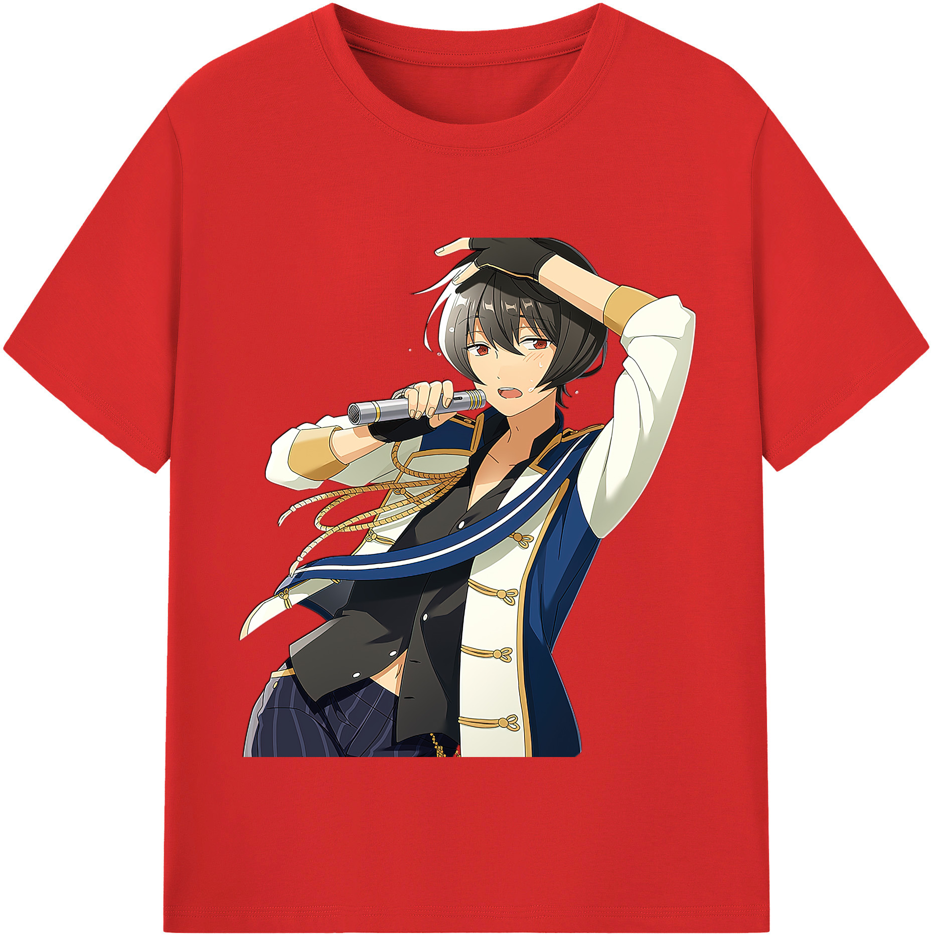 （画像用） あんさんぶるスターズ! Ensemble Stars 綿100％半袖Tシャツ（フロントプリント）