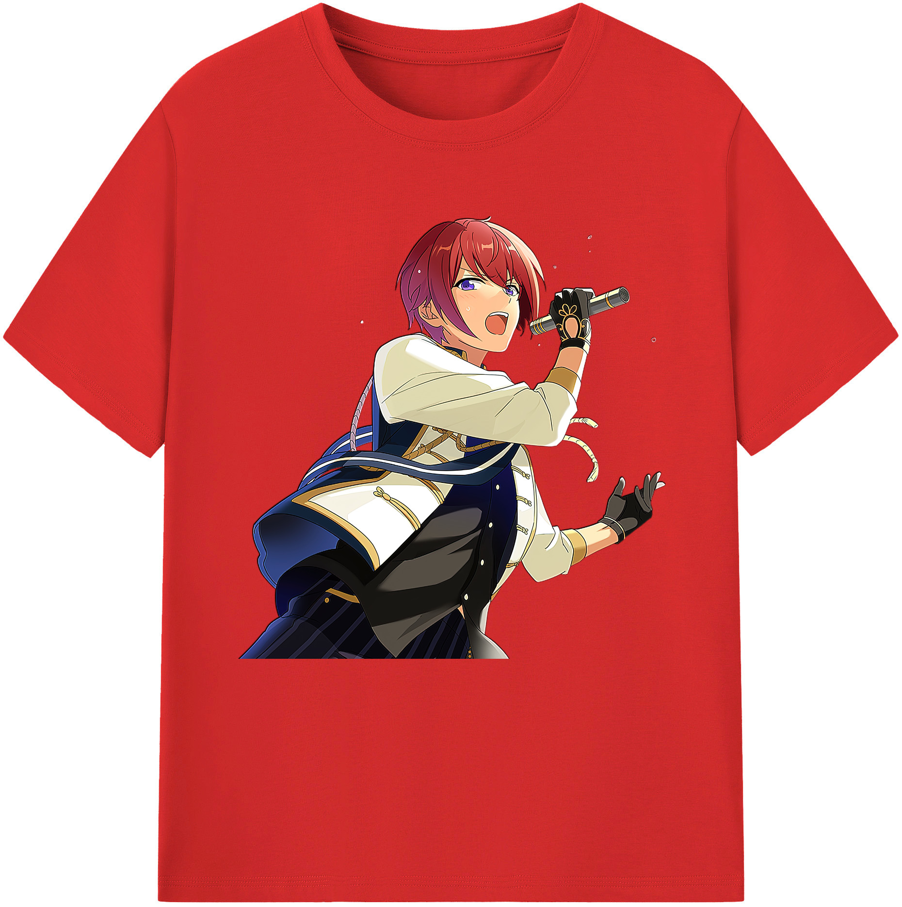 （画像用） あんさんぶるスターズ! Ensemble Stars 綿100％半袖Tシャツ（フロントプリント）