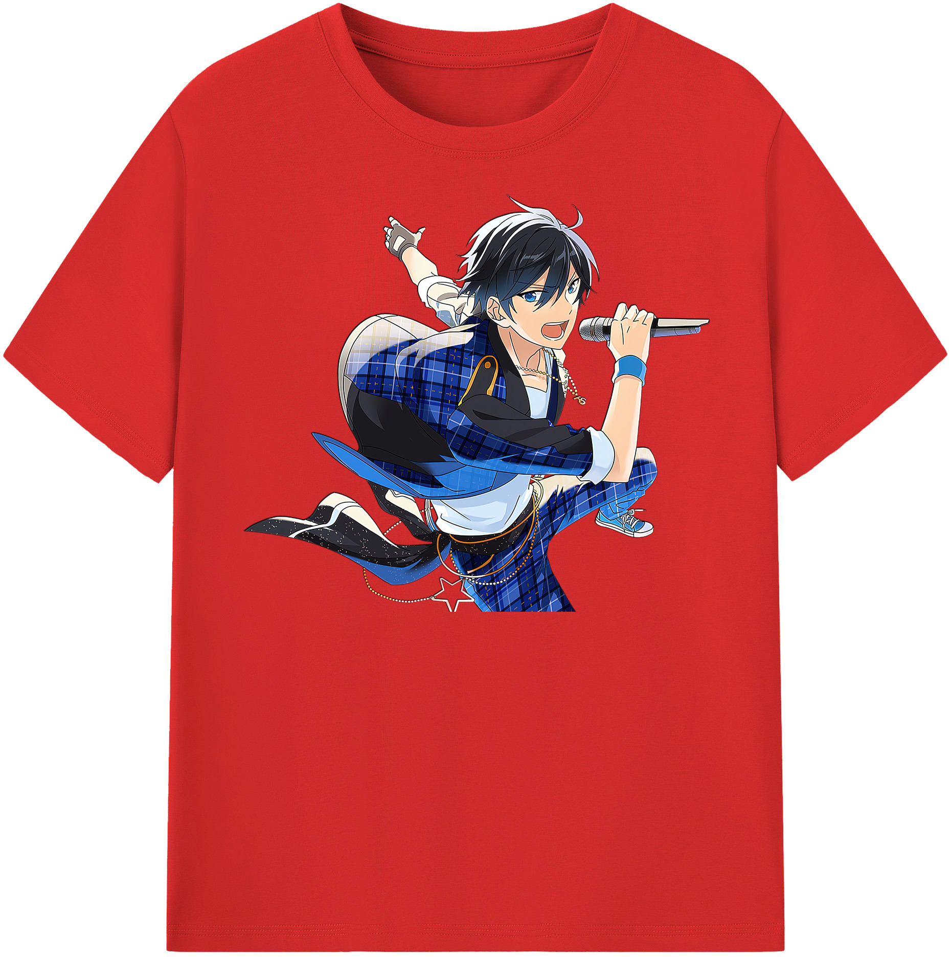 （画像用） あんさんぶるスターズ! Ensemble Stars 綿100％半袖Tシャツ（フロントプリント）