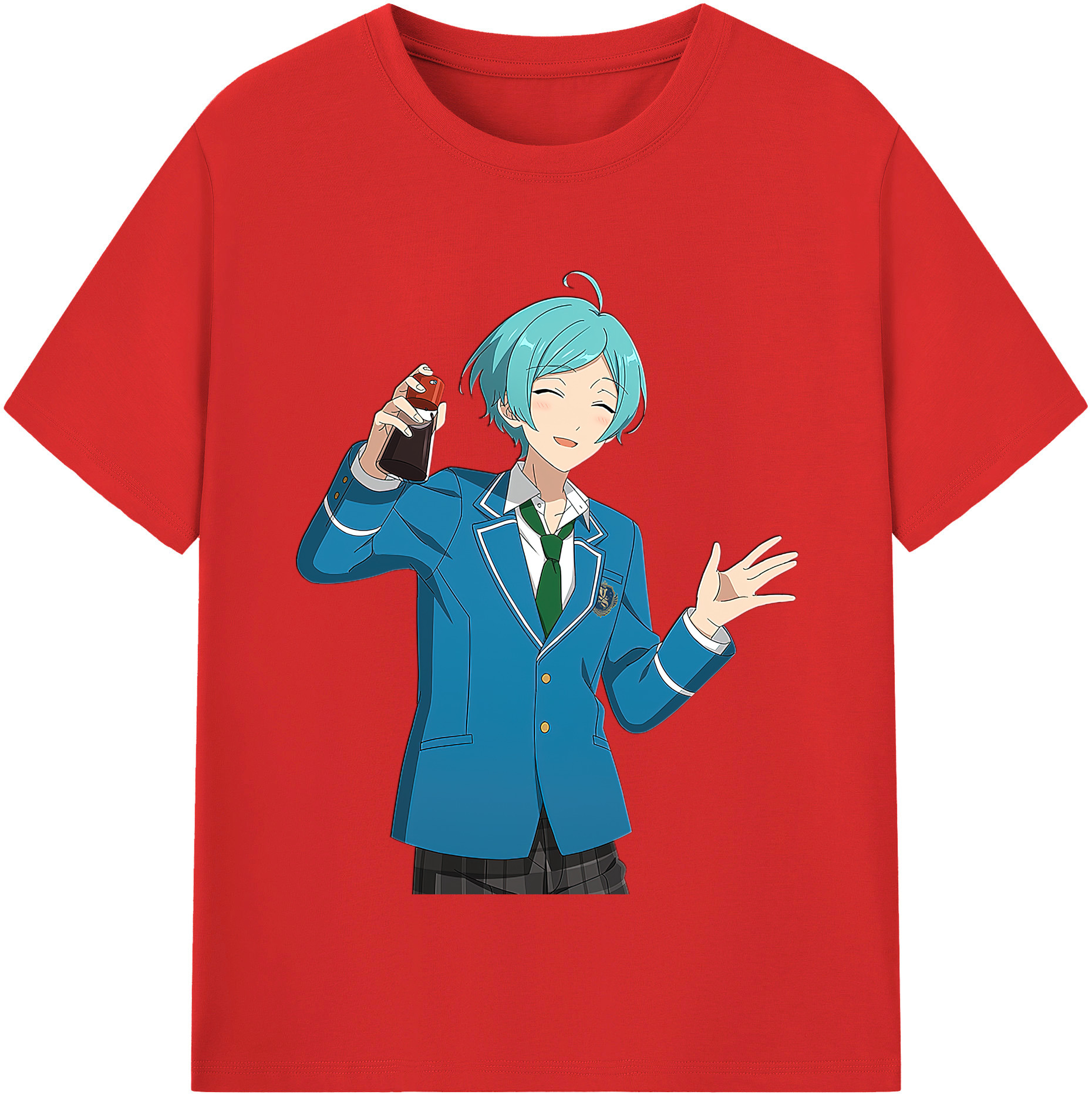 （画像用） あんさんぶるスターズ! Ensemble Stars 綿100％半袖Tシャツ（フロントプリント）