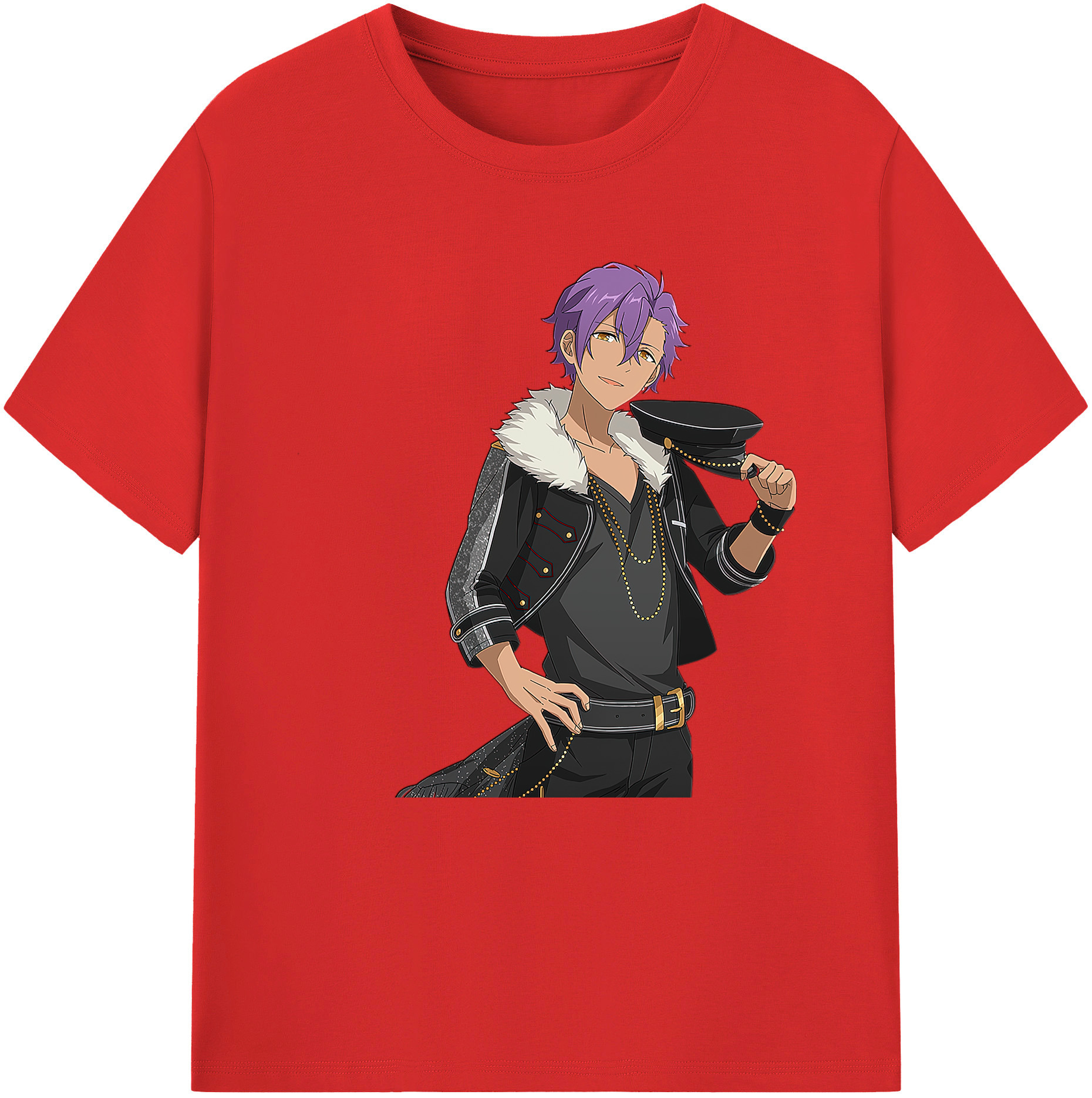 （画像用） あんさんぶるスターズ! Ensemble Stars 綿100％半袖Tシャツ（フロントプリント）