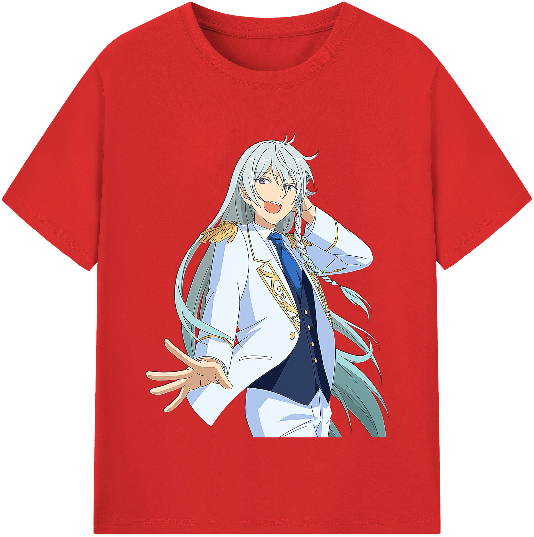（画像用） あんさんぶるスターズ! Ensemble Stars 綿100％半袖Tシャツ（フロントプリント）