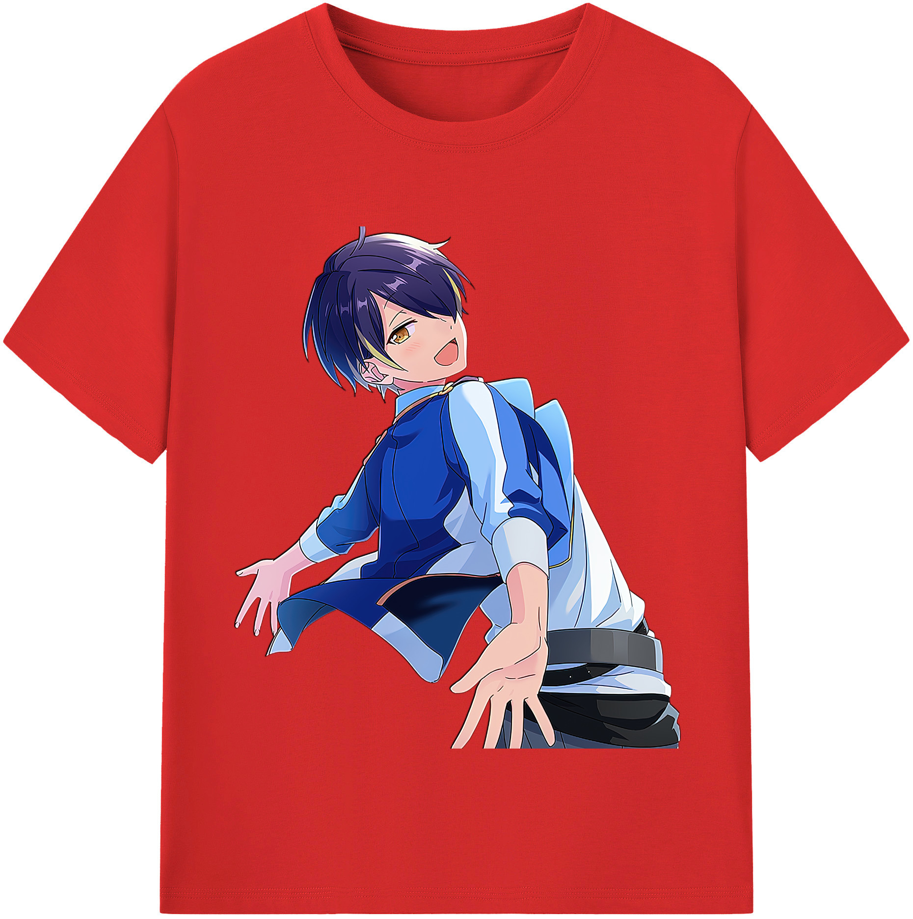 （画像用） あんさんぶるスターズ! Ensemble Stars 綿100％半袖Tシャツ（フロントプリント）