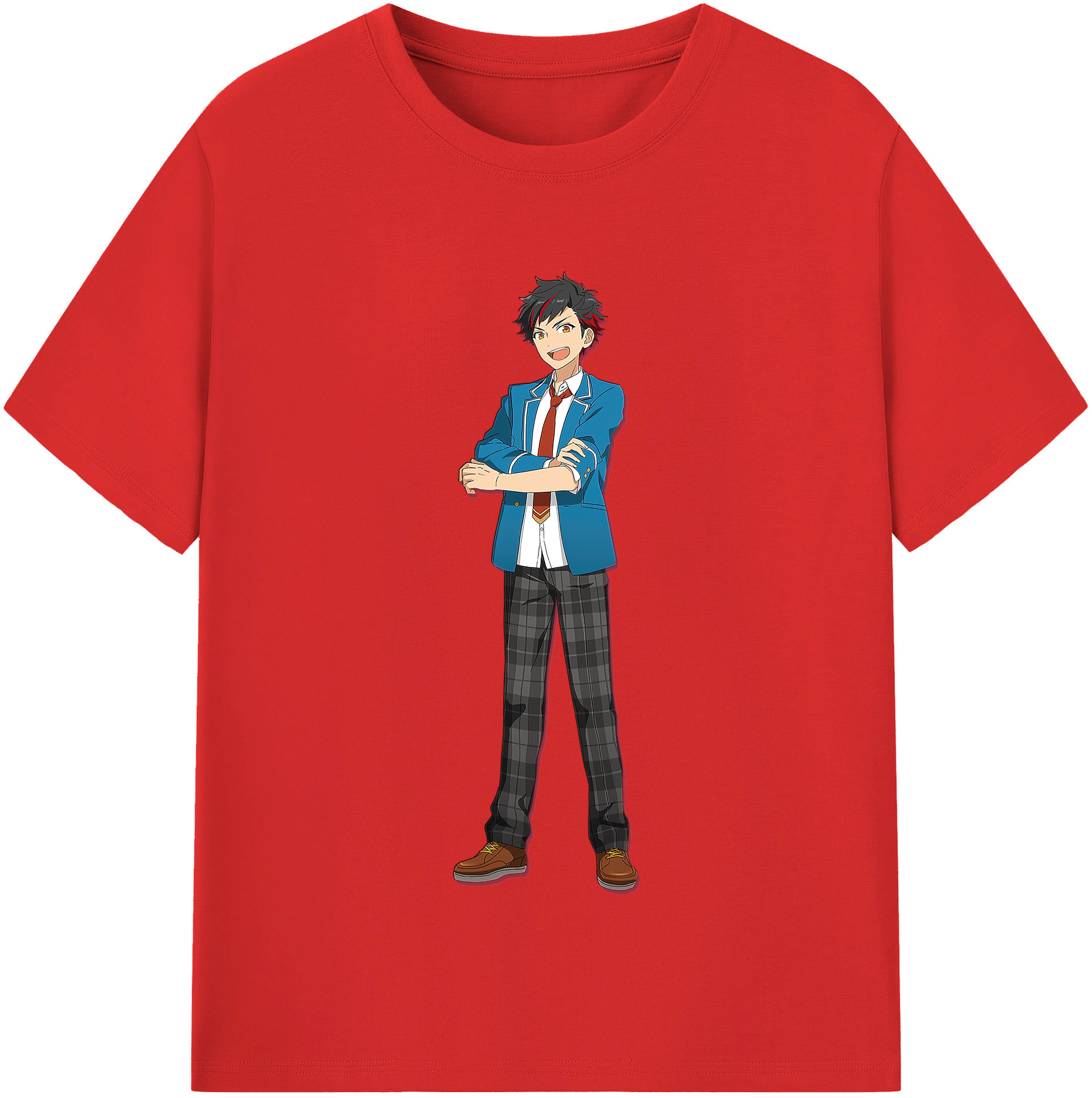 （画像用） あんさんぶるスターズ! Ensemble Stars 綿100％半袖Tシャツ（フロントプリント）