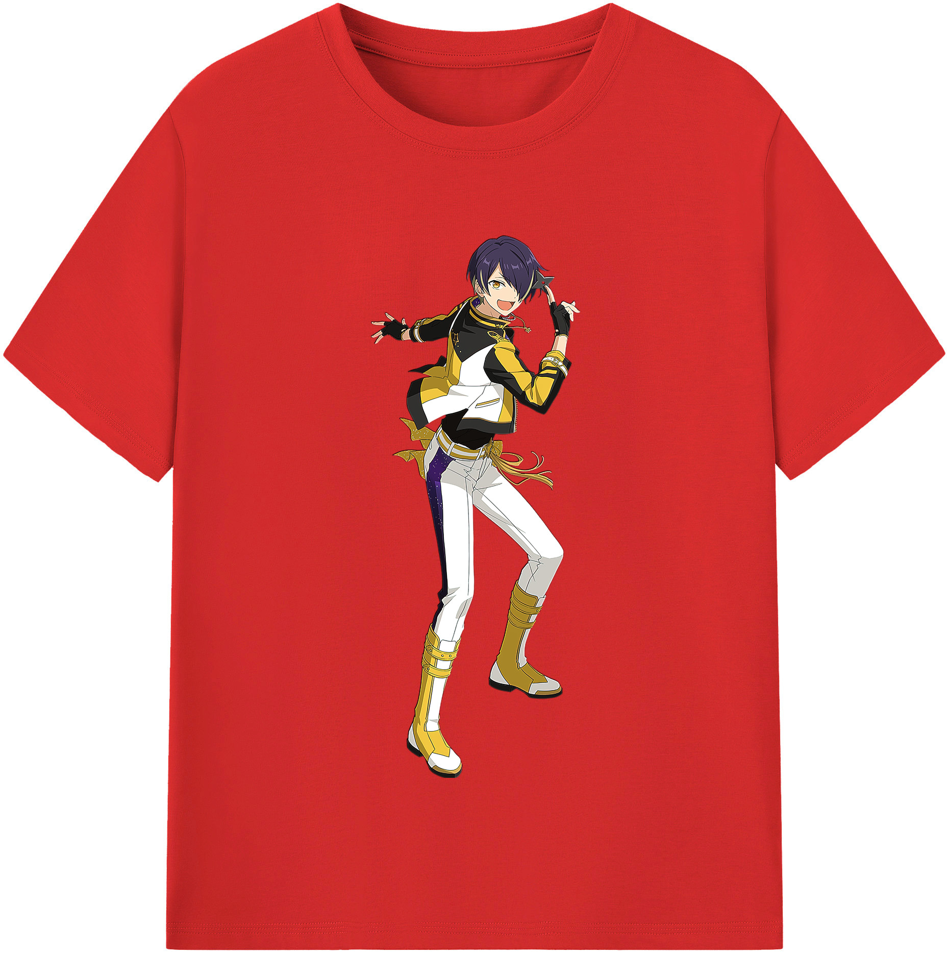 （画像用） あんさんぶるスターズ! Ensemble Stars 綿100％半袖Tシャツ（フロントプリント）