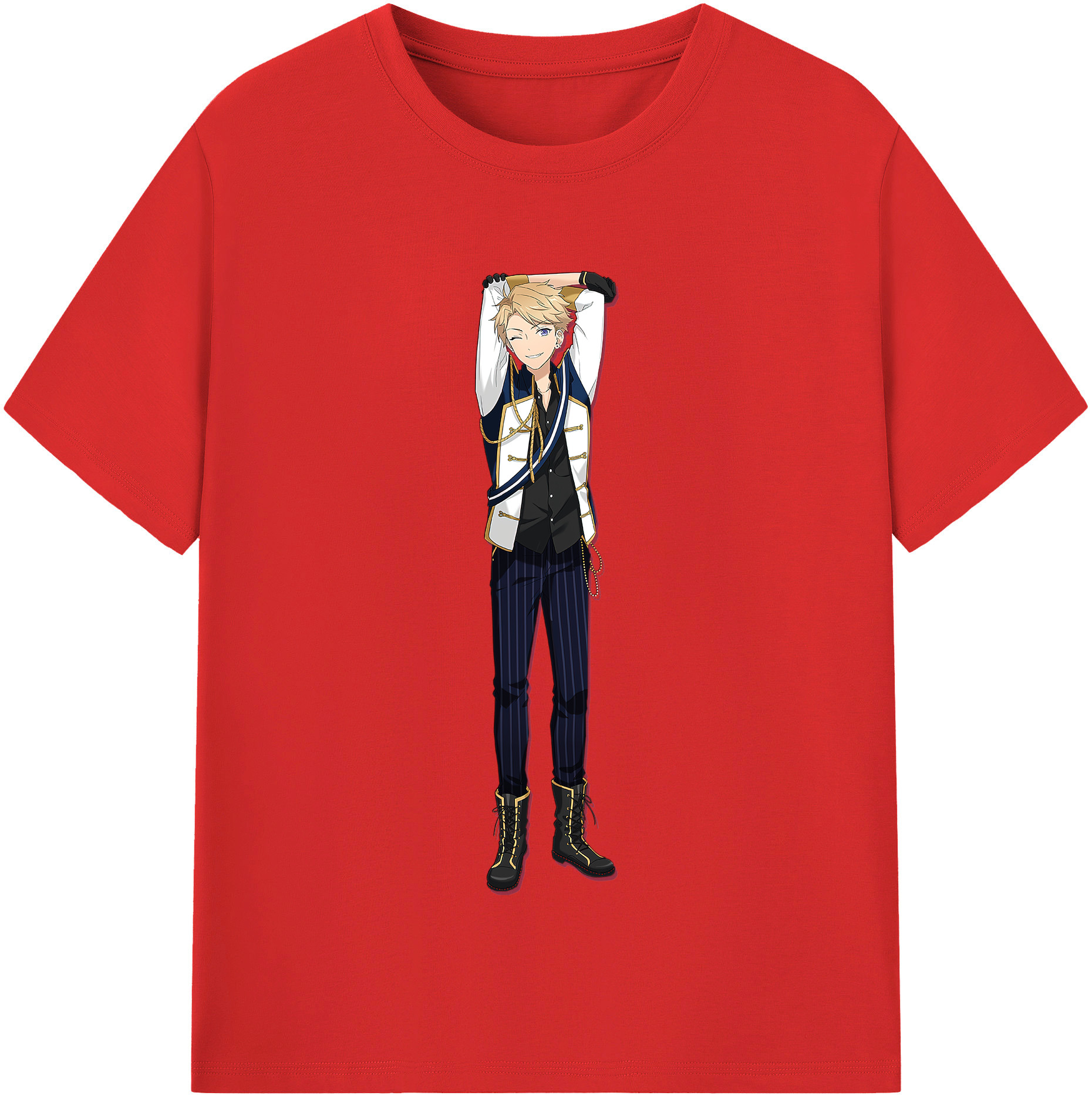 （画像用） あんさんぶるスターズ! Ensemble Stars 綿100％半袖Tシャツ（フロントプリント）