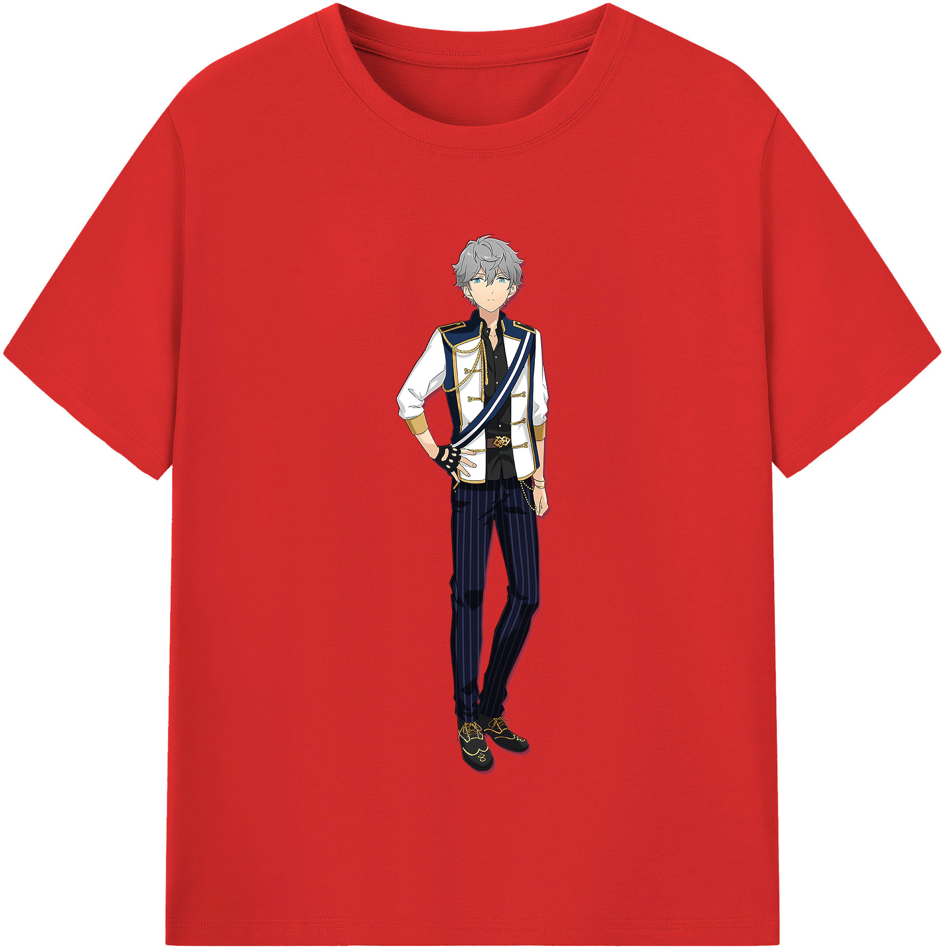 （画像用） あんさんぶるスターズ! Ensemble Stars 綿100％半袖Tシャツ（フロントプリント）