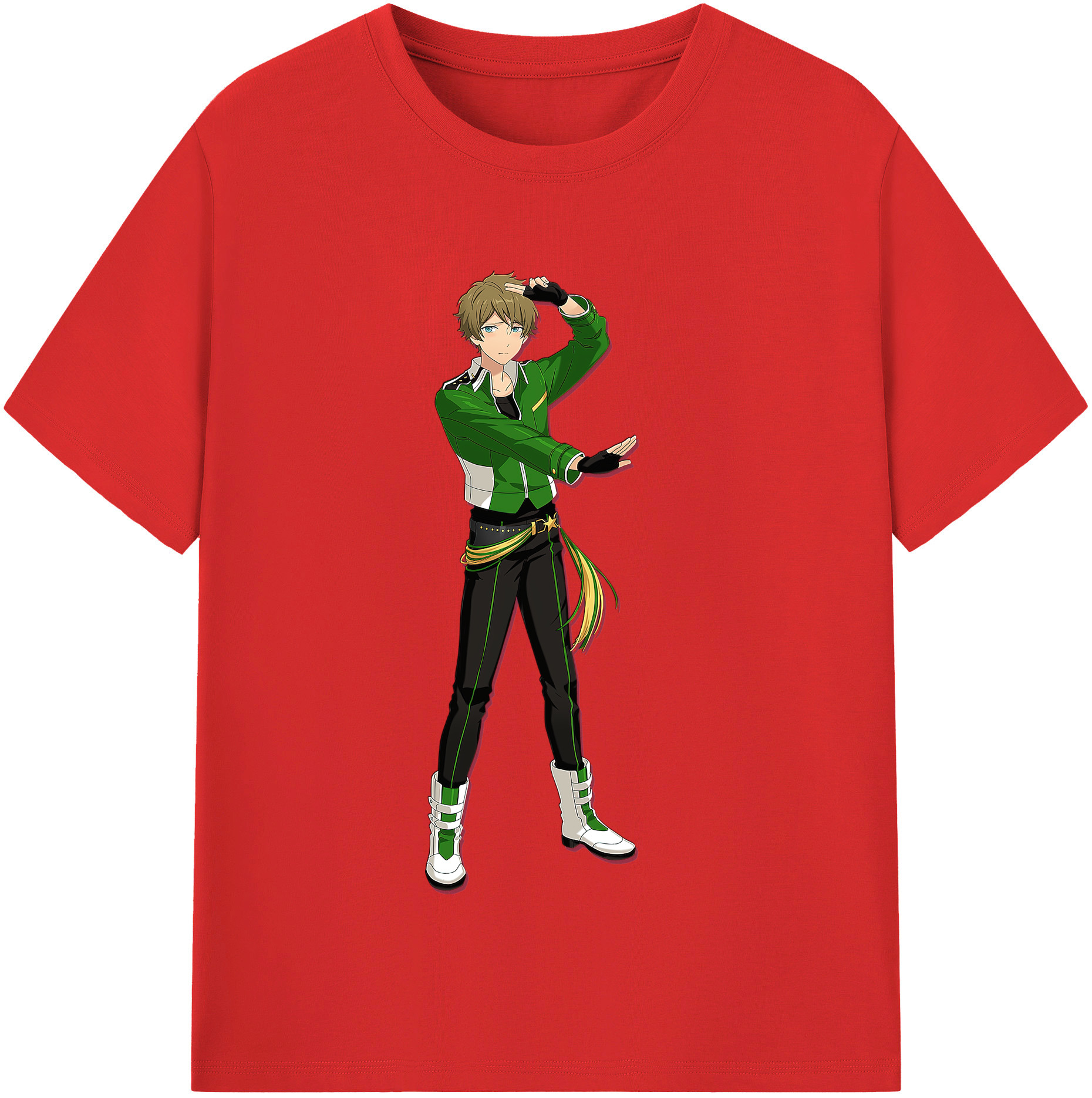 （画像用） あんさんぶるスターズ! Ensemble Stars 綿100％半袖Tシャツ（フロントプリント）