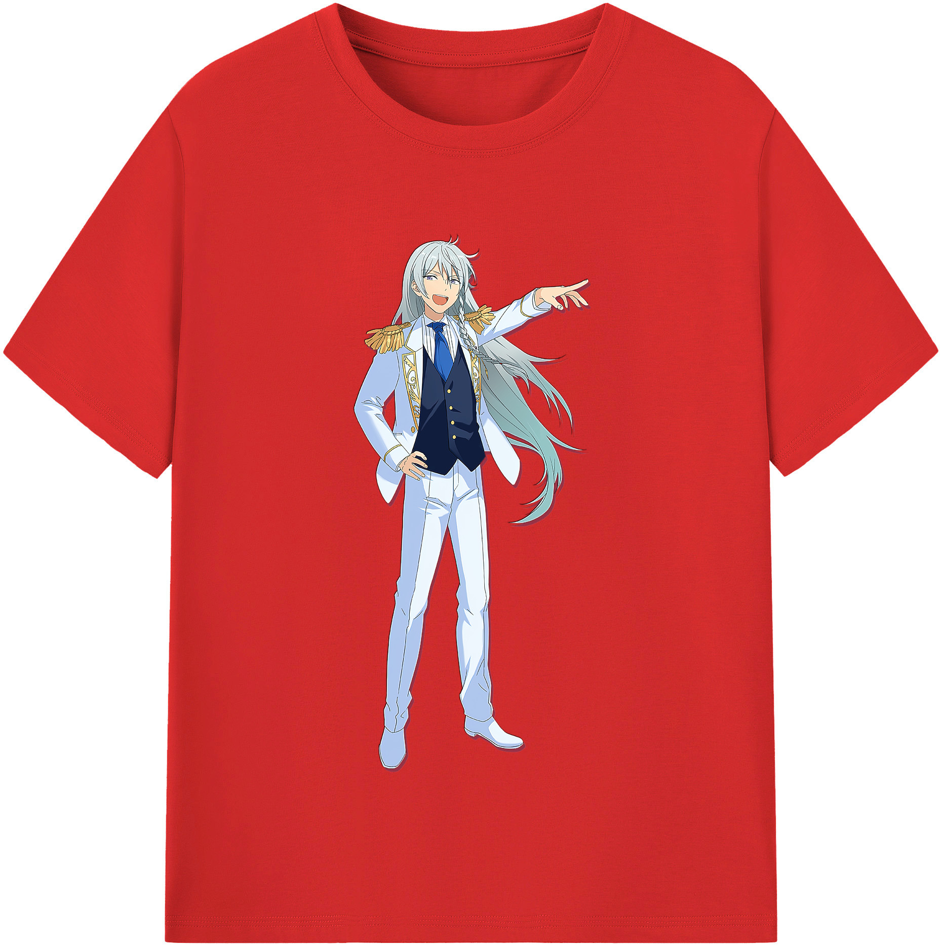 （画像用） あんさんぶるスターズ! Ensemble Stars 綿100％半袖Tシャツ（フロントプリント）