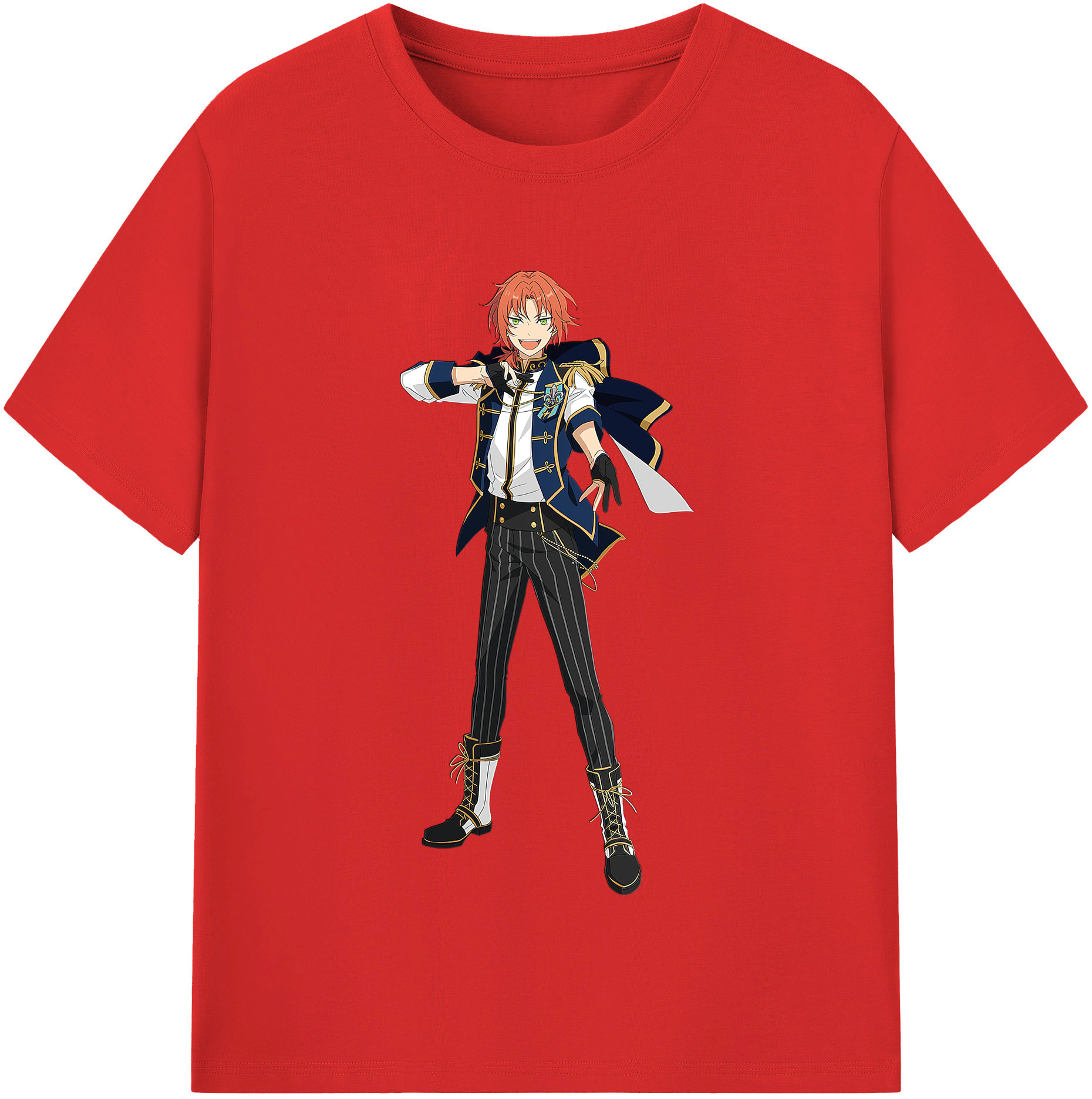 （画像用） あんさんぶるスターズ! Ensemble Stars 綿100％半袖Tシャツ（フロントプリント）