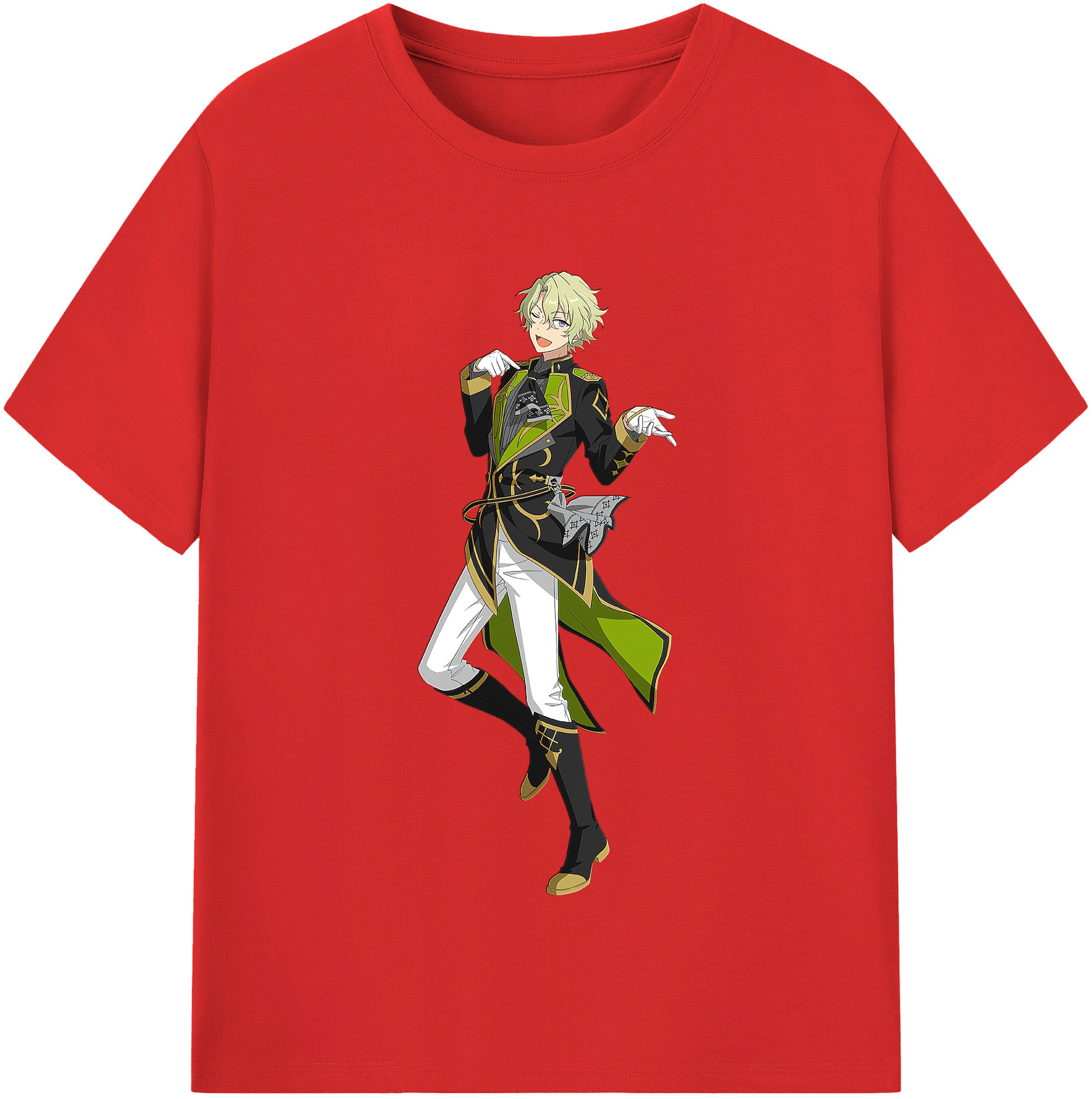 （画像用） あんさんぶるスターズ! Ensemble Stars 綿100％半袖Tシャツ（フロントプリント）