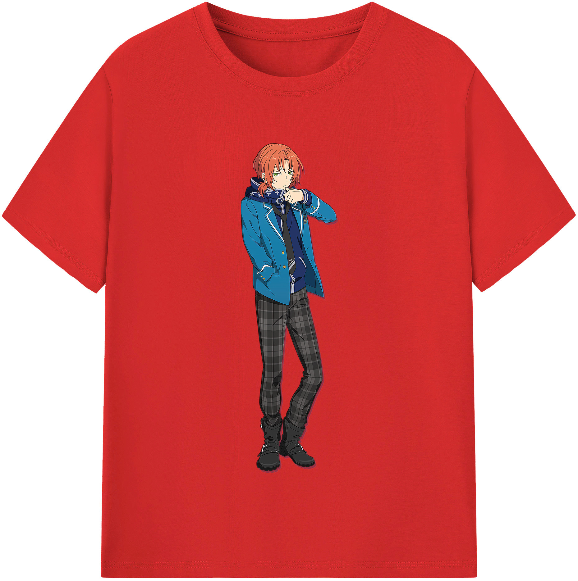 （画像用） あんさんぶるスターズ! Ensemble Stars 綿100％半袖Tシャツ（フロントプリント）
