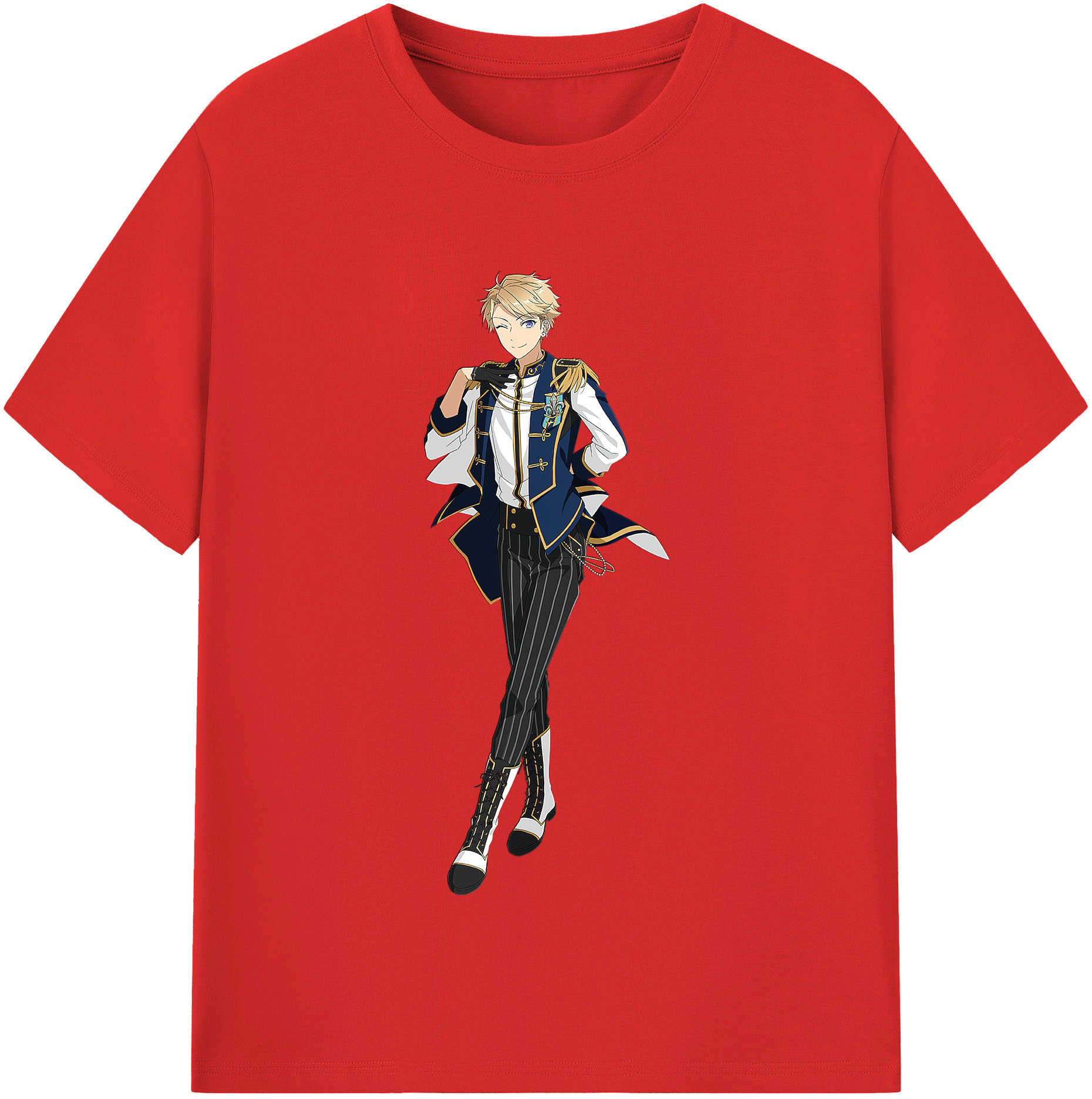 （画像用） あんさんぶるスターズ! Ensemble Stars 綿100％半袖Tシャツ（フロントプリント）