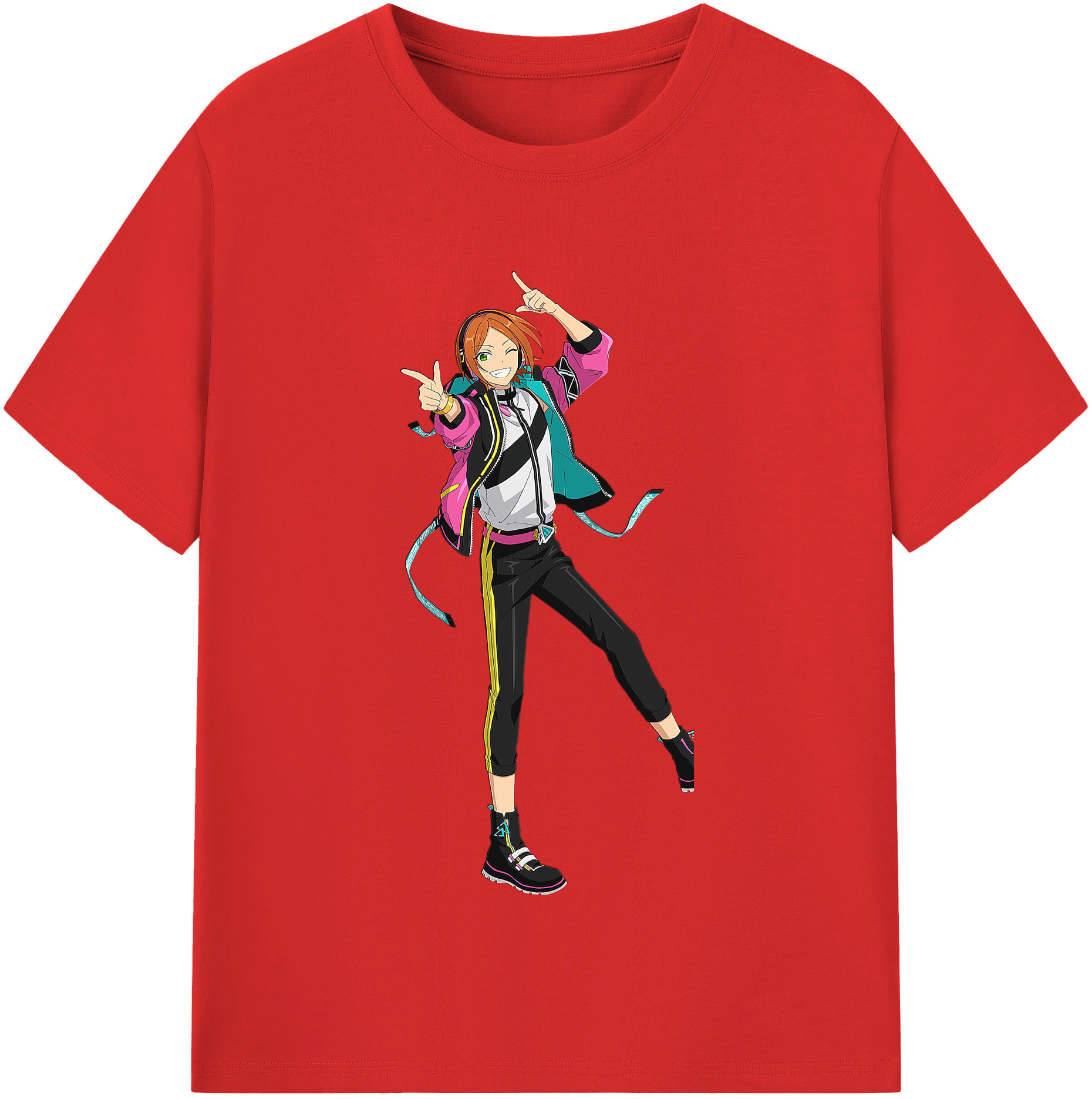 （画像用） あんさんぶるスターズ! Ensemble Stars 綿100％半袖Tシャツ（フロントプリント）