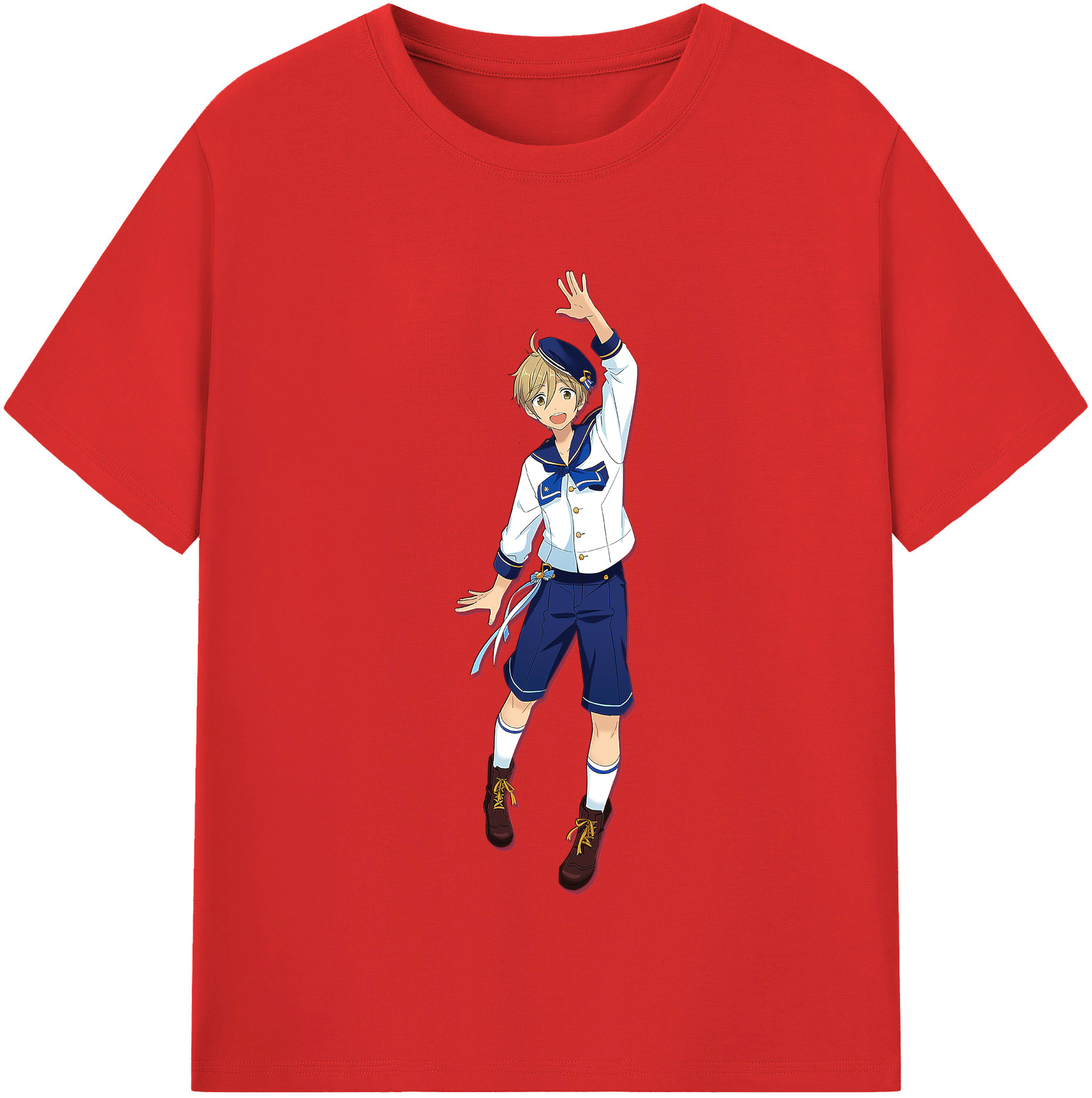 （画像用） あんさんぶるスターズ! Ensemble Stars 綿100％半袖Tシャツ（フロントプリント）