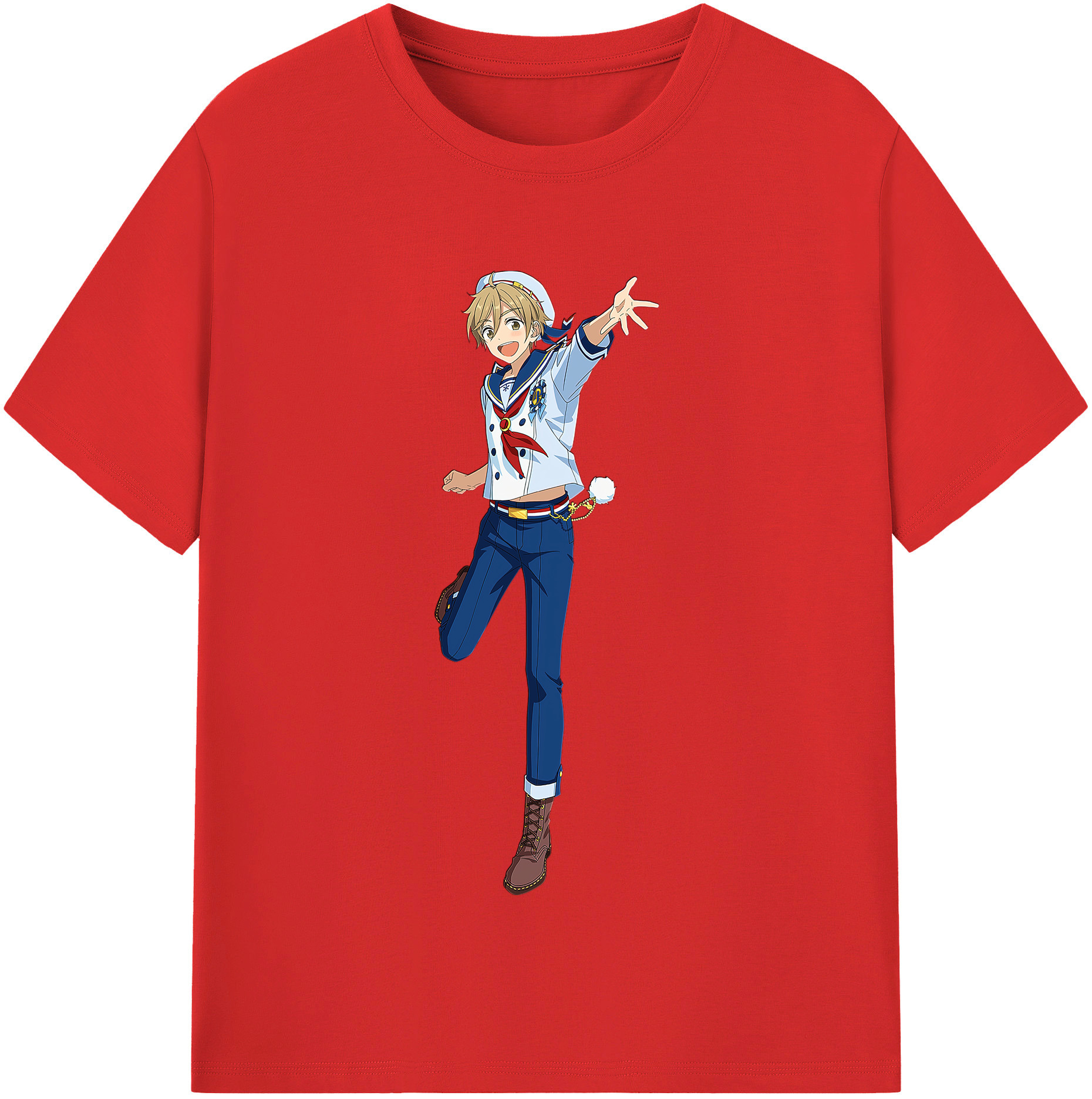 （画像用） あんさんぶるスターズ! Ensemble Stars 綿100％半袖Tシャツ（フロントプリント）
