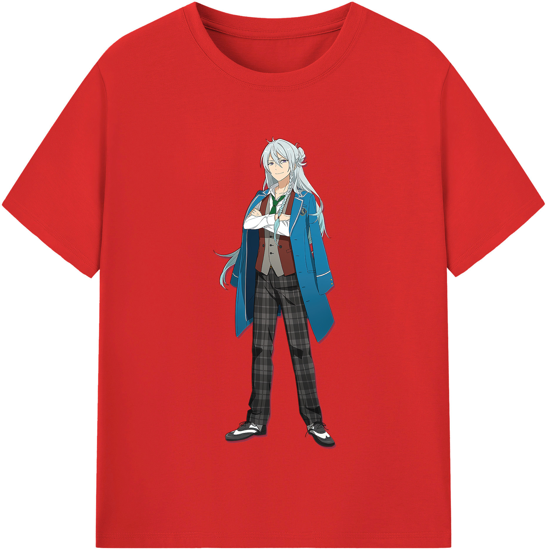（画像用） あんさんぶるスターズ! Ensemble Stars 綿100％半袖Tシャツ（フロントプリント）