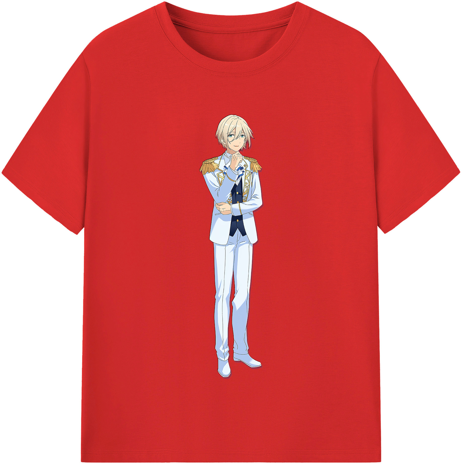 （画像用） あんさんぶるスターズ! Ensemble Stars 綿100％半袖Tシャツ（フロントプリント）
