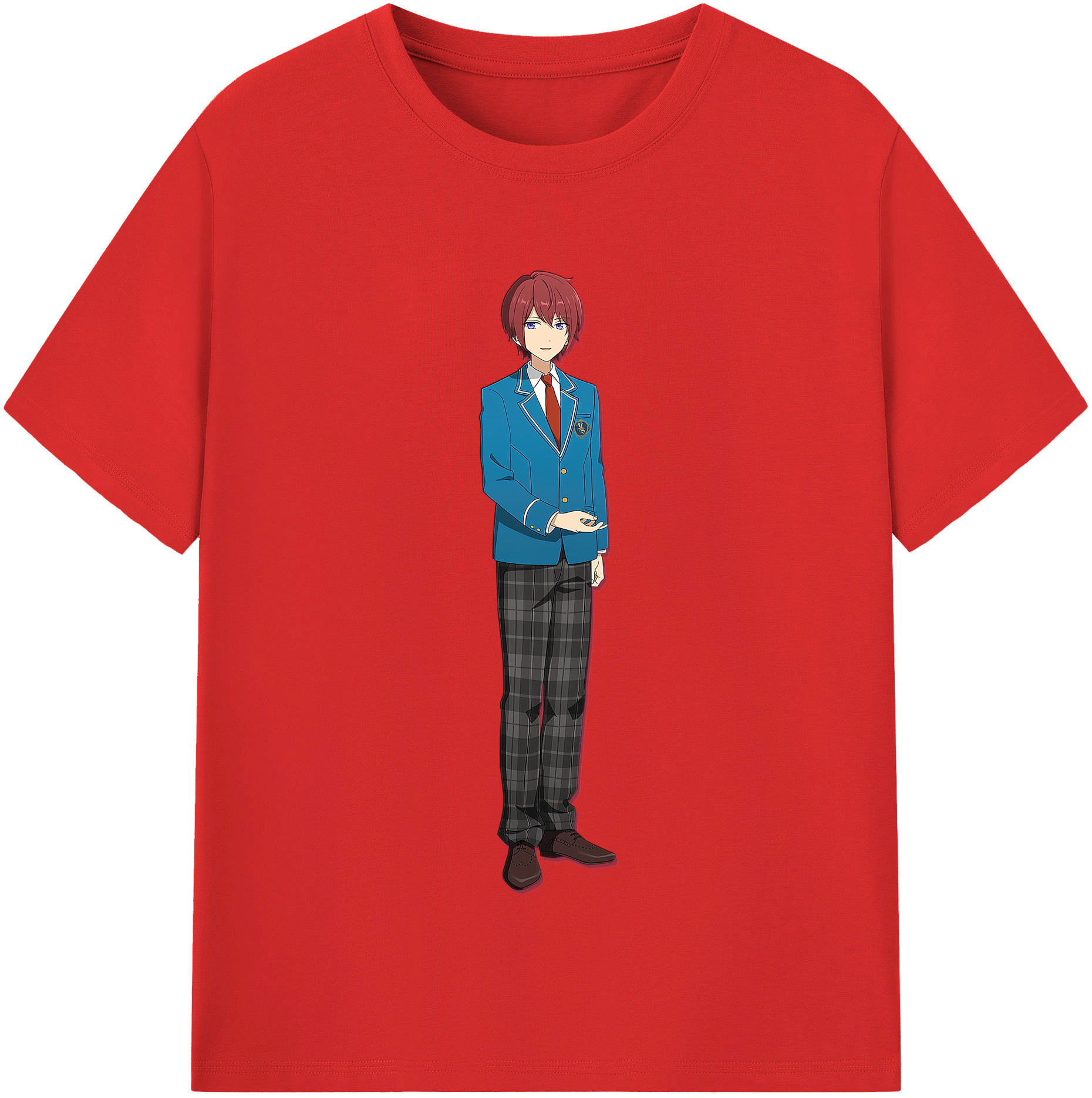 （画像用） あんさんぶるスターズ! Ensemble Stars 綿100％半袖Tシャツ（フロントプリント）