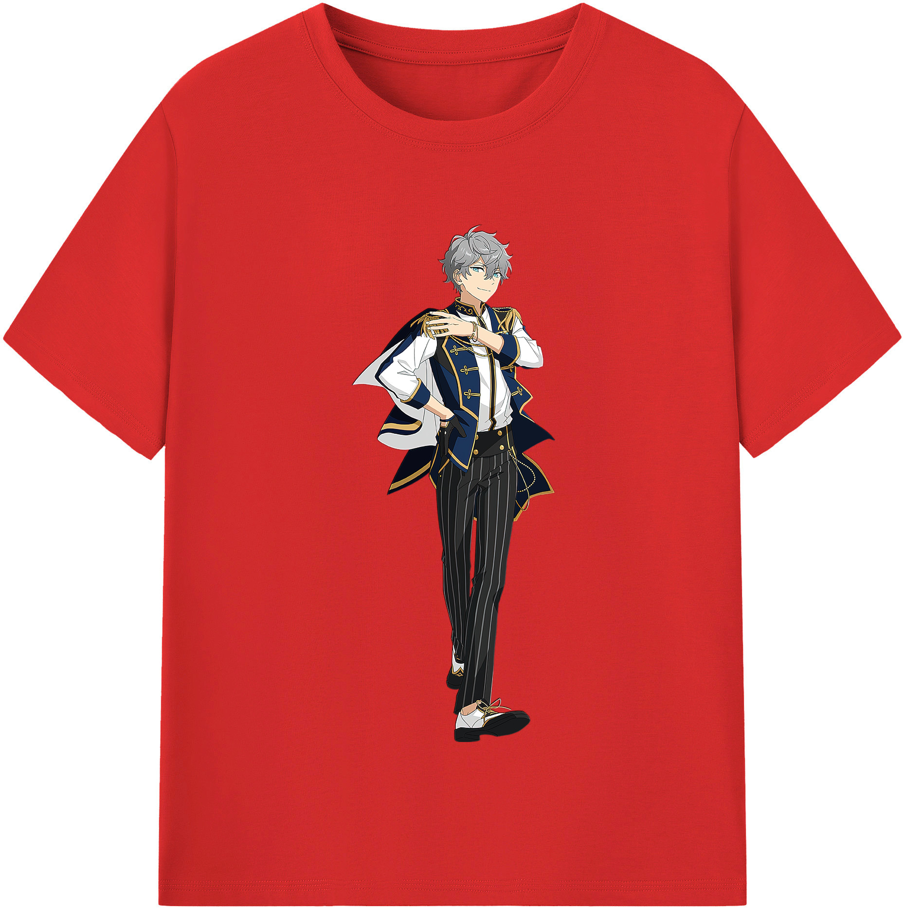 （画像用） あんさんぶるスターズ! Ensemble Stars 綿100％半袖Tシャツ（フロントプリント）