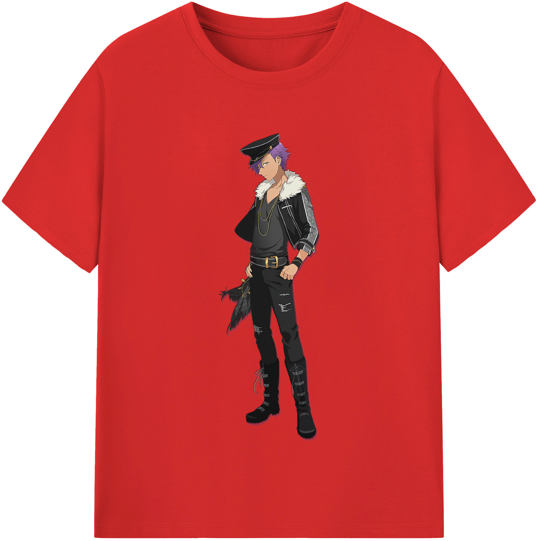 （画像用） あんさんぶるスターズ! Ensemble Stars 綿100％半袖Tシャツ（フロントプリント）