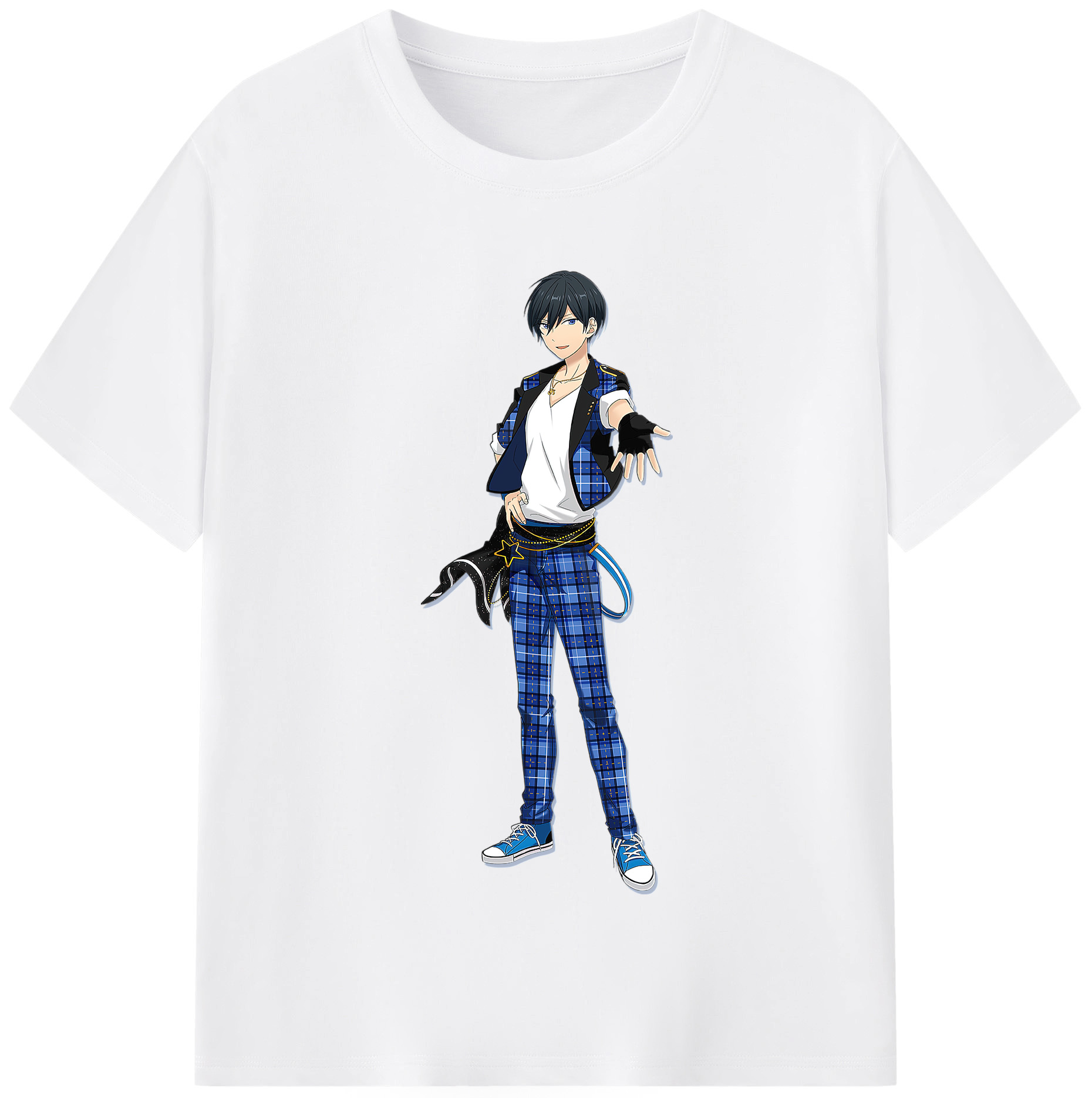 （画像用） あんさんぶるスターズ! Ensemble Stars 綿100％半袖Tシャツ（フロントプリント）