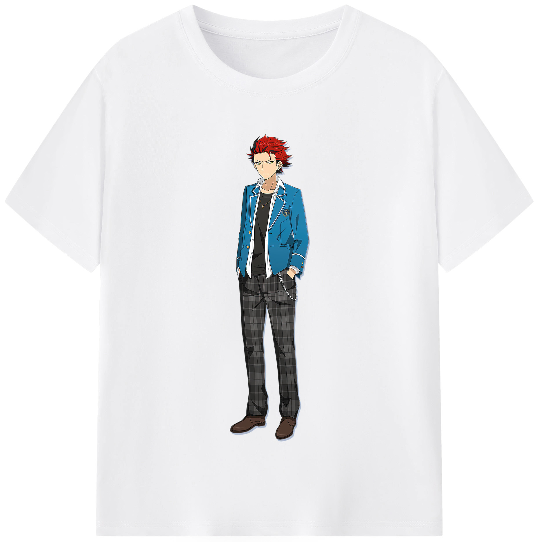 （画像用） あんさんぶるスターズ! Ensemble Stars 綿100％半袖Tシャツ（フロントプリント）