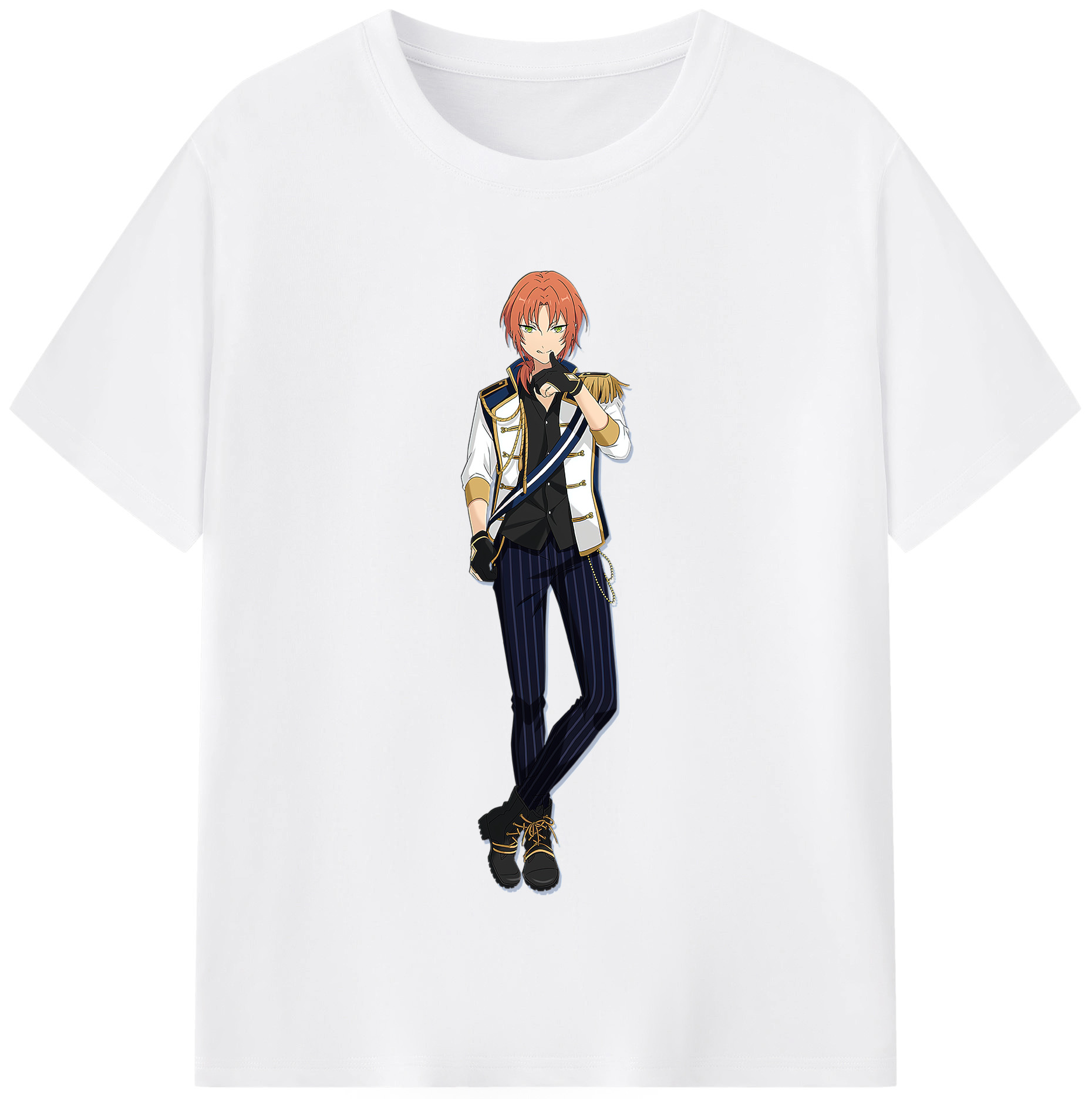 （画像用） あんさんぶるスターズ! Ensemble Stars 綿100％半袖Tシャツ（フロントプリント）