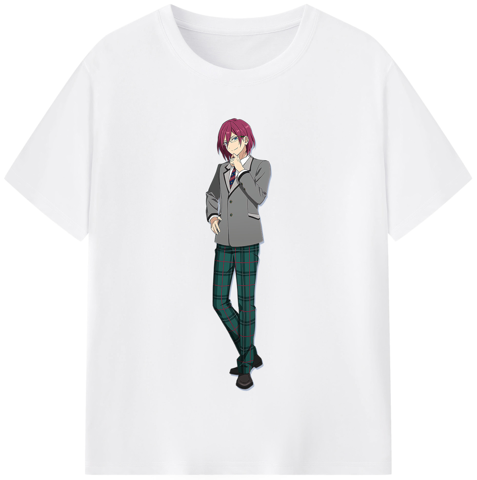（画像用） あんさんぶるスターズ! Ensemble Stars 綿100％半袖Tシャツ（フロントプリント）