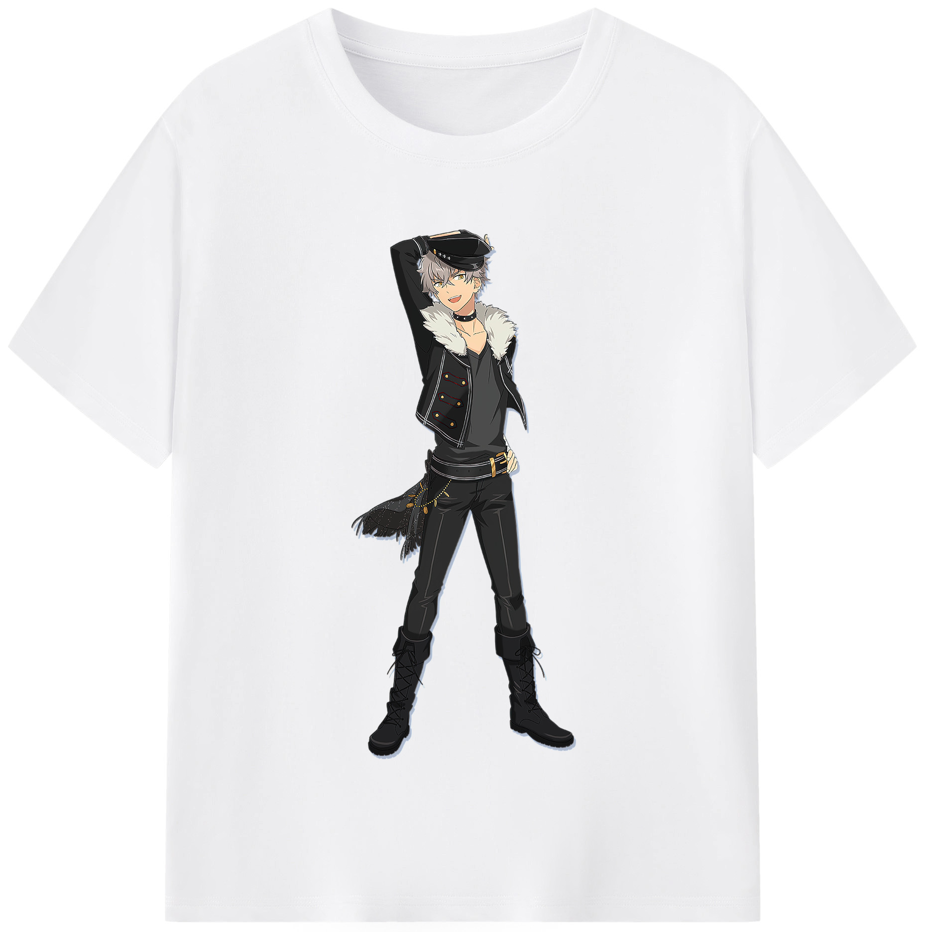 （画像用） あんさんぶるスターズ! Ensemble Stars 綿100％半袖Tシャツ（フロントプリント）