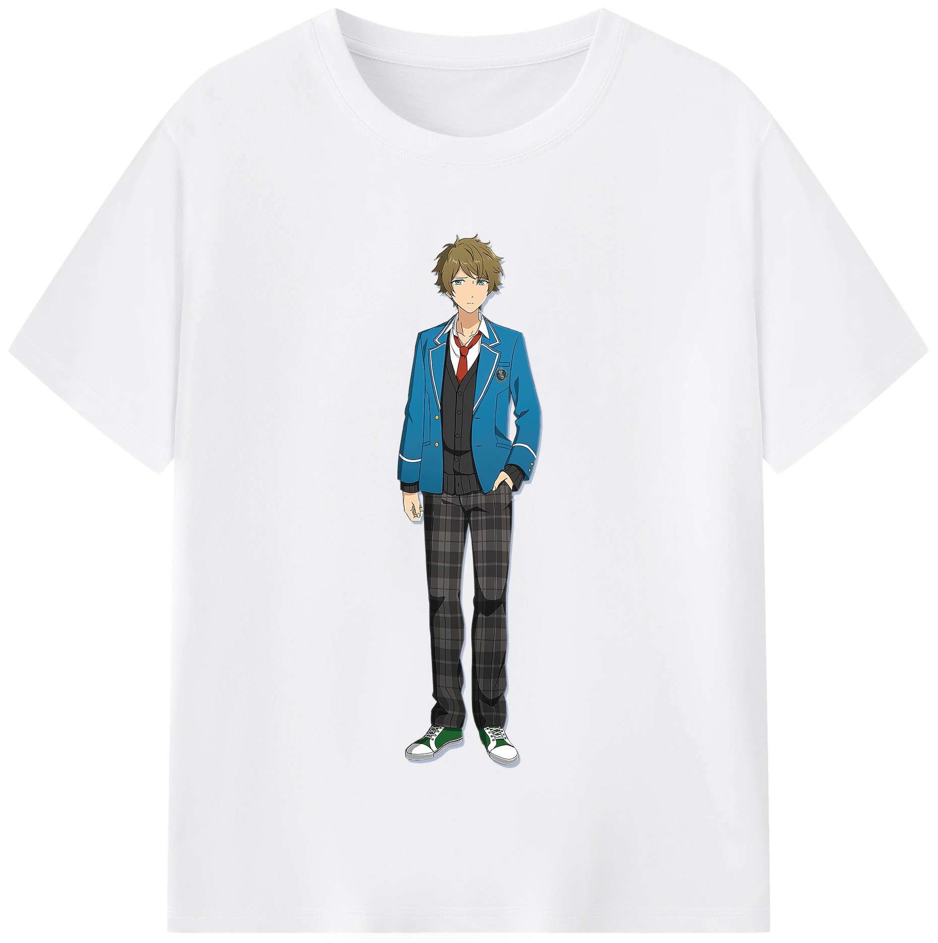 （画像用） あんさんぶるスターズ! Ensemble Stars 綿100％半袖Tシャツ（フロントプリント）