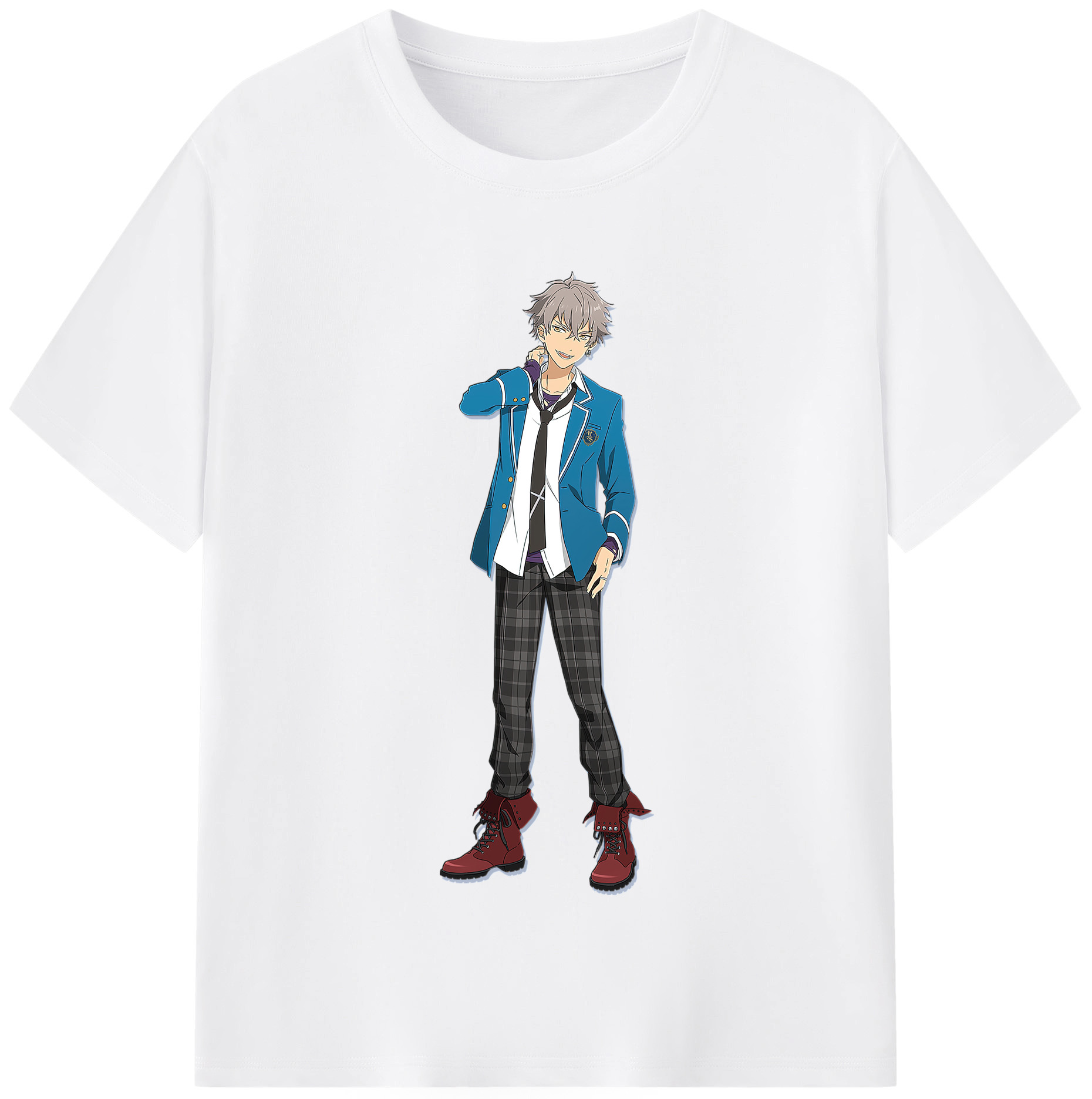 （画像用） あんさんぶるスターズ! Ensemble Stars 綿100％半袖Tシャツ（フロントプリント）